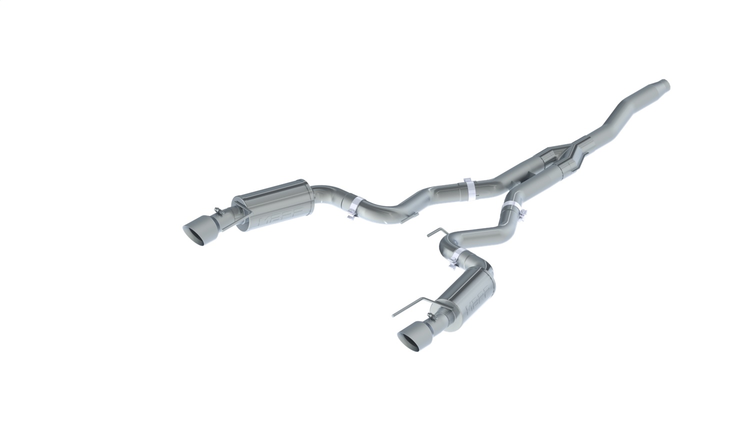 MBRP Exhaust S7274409 Armor Plus Cat Back Exhaust System Fits 15-24 Mustang
