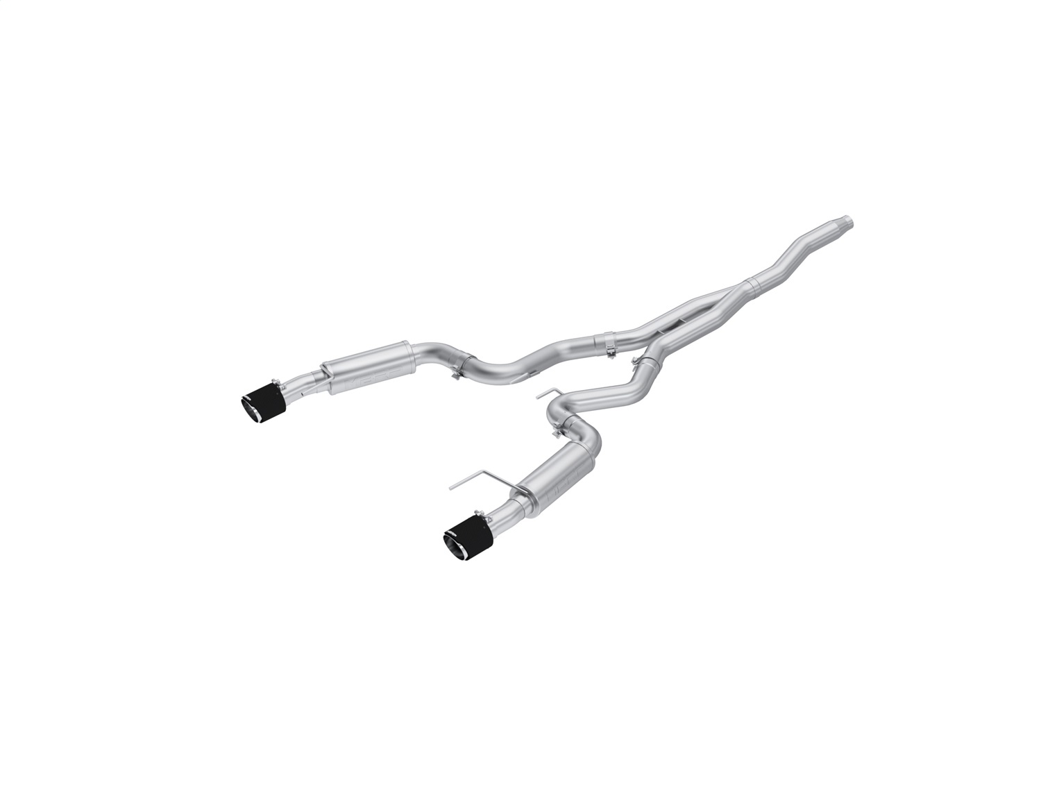 MBRP Exhaust S72753CF Armor Pro Cat Back Exhaust System Fits 15-25 Mustang