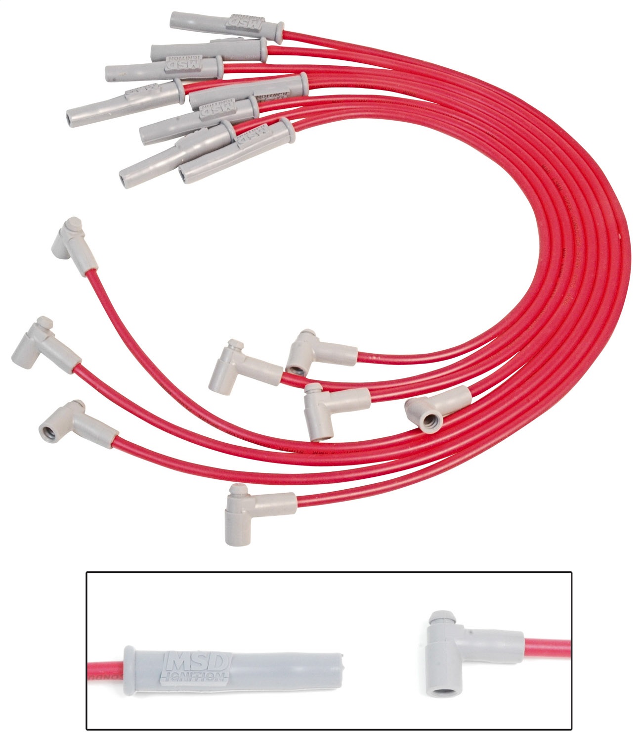 MSD 5550 Street Fire Spark Plug Wire Set MSD Ignition