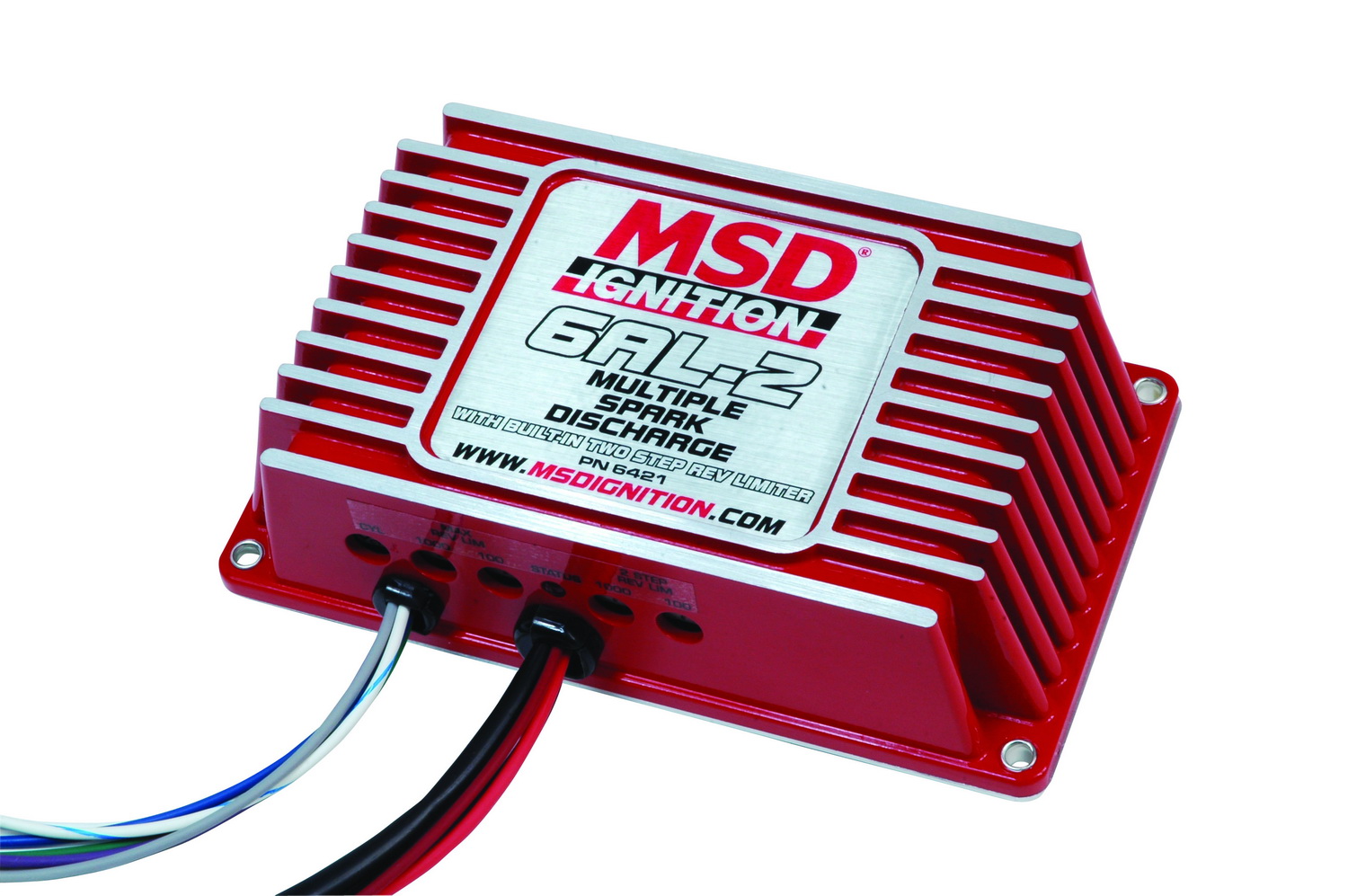 MSD 6421 6AL2 Multiple Spark Ignition Controller Box with 2 Step Rev
