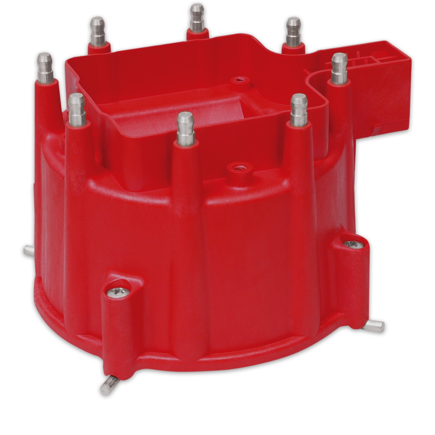 MSD Ignition 8426 Red Distributor Cap for GM External Coil HEI V8