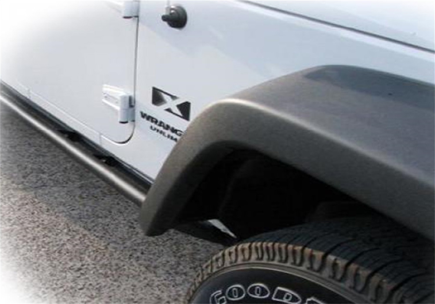 N-Fab J072RKR RKR Rock Rails Full Length Fits 07-18 Wrangler (JK)