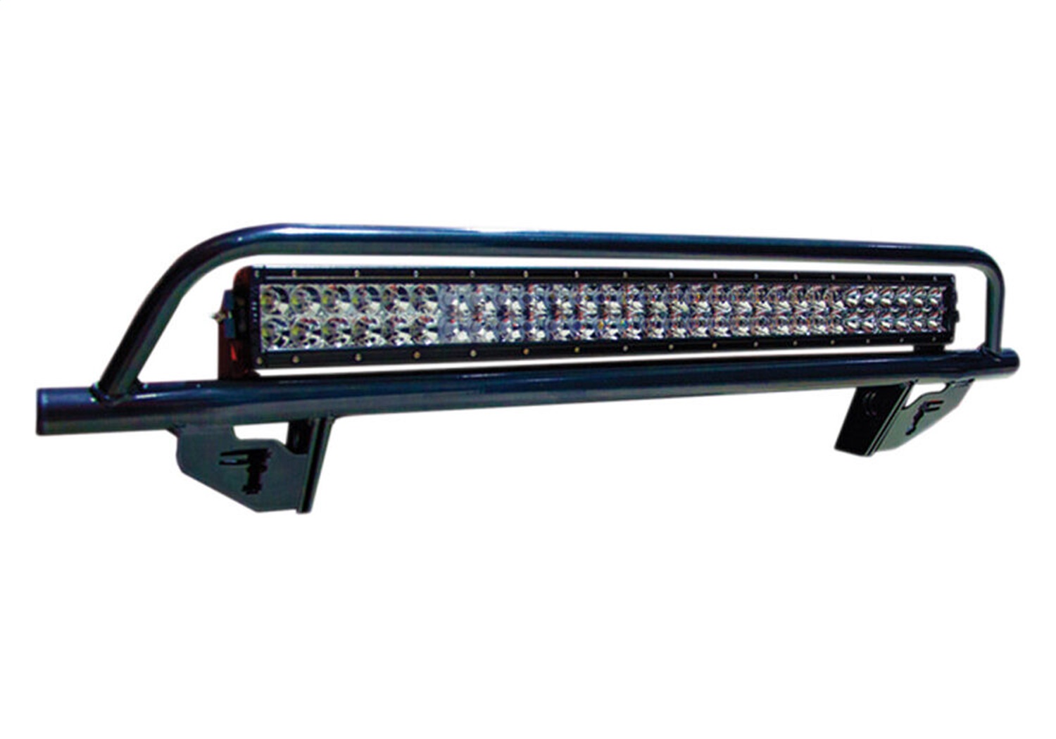 Light Mounting-Light Bar (1-30) w/Multi-Mnt-17-21 F250/350 w/AC-Gloss Blk