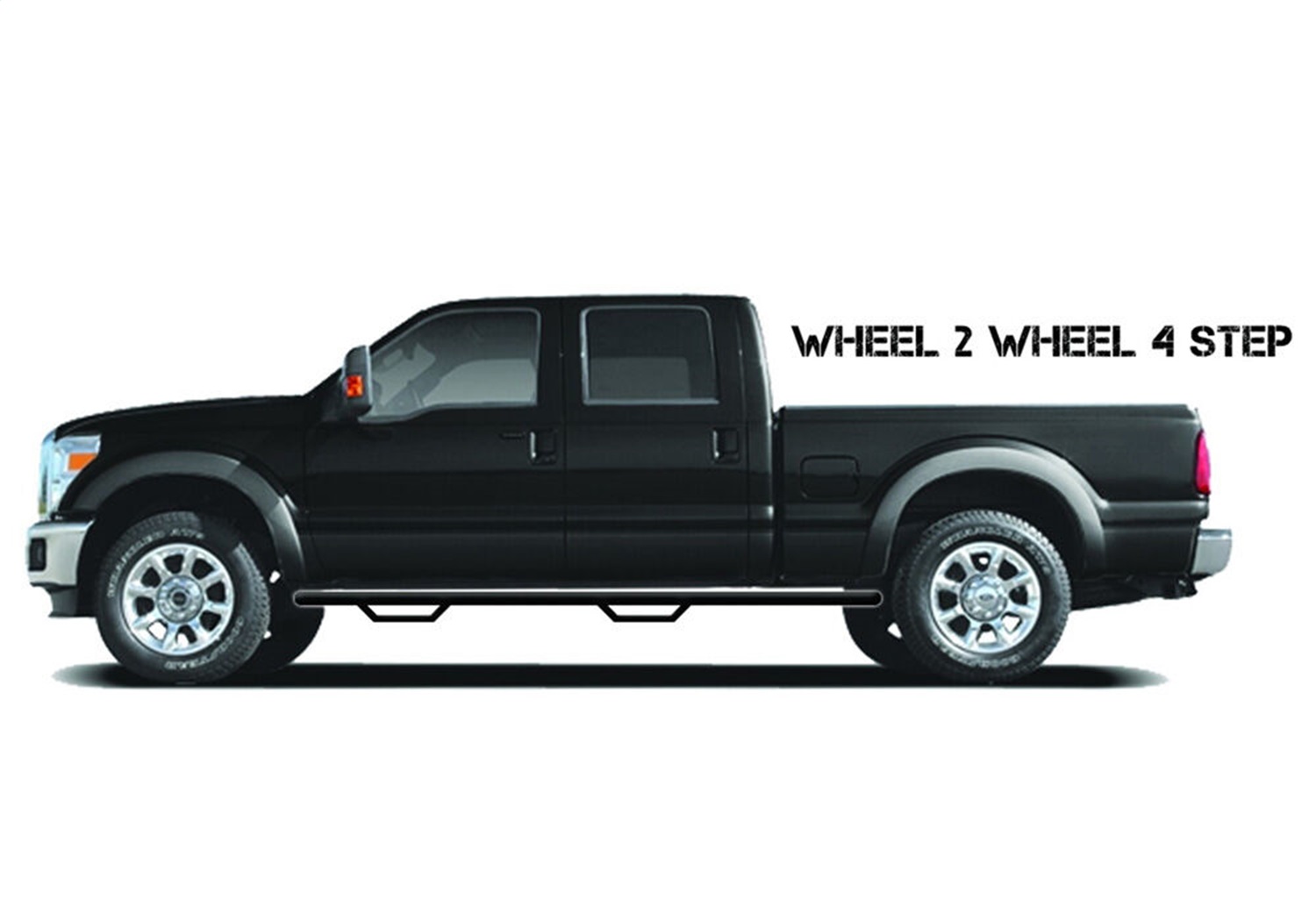 N-Fab T2282CC Wheel To Wheel Nerf Step Bar Fits 22 Tundra