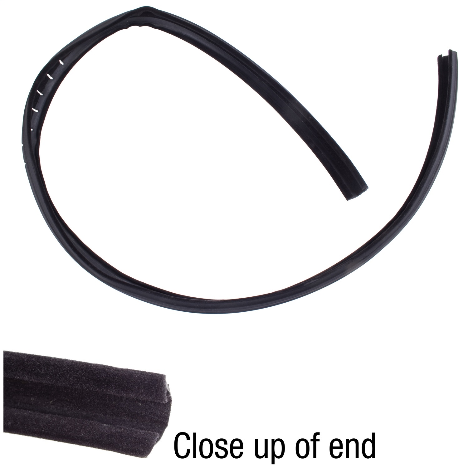 Omix-Ada Door Glass Weatherstrip Fit 87-95 Fit Jeep Wrangler YJ