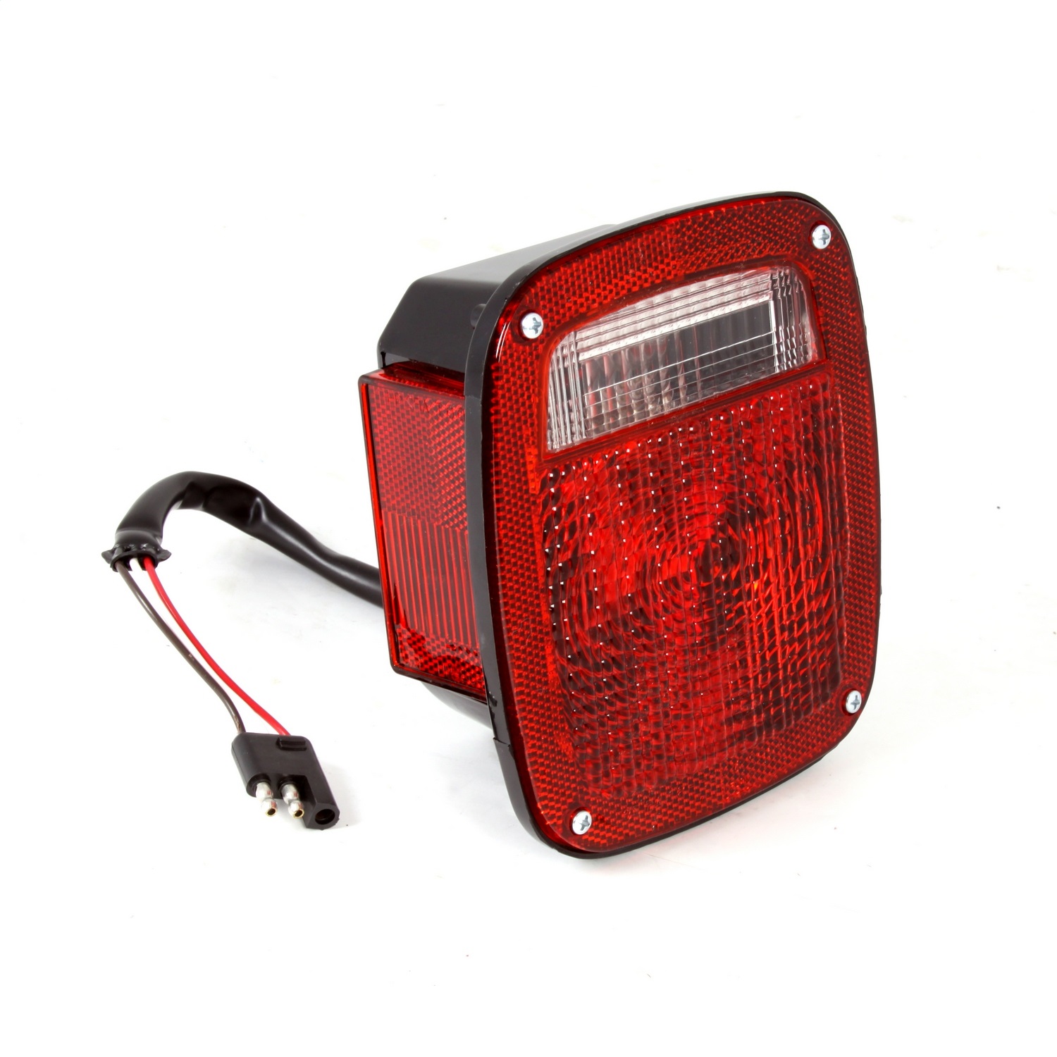Omix-Ada Left Black Tail Lamp Fit 81-86 Fit Jeep CJ Models