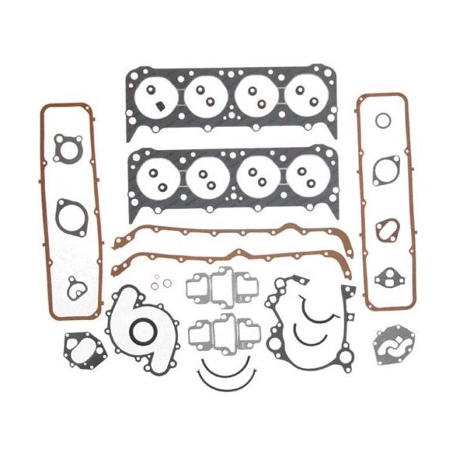 Omix 17440.07 Engine Full Gasket Set Fits CJ5 CJ6 CJ7 Commando J-2500 J-2600