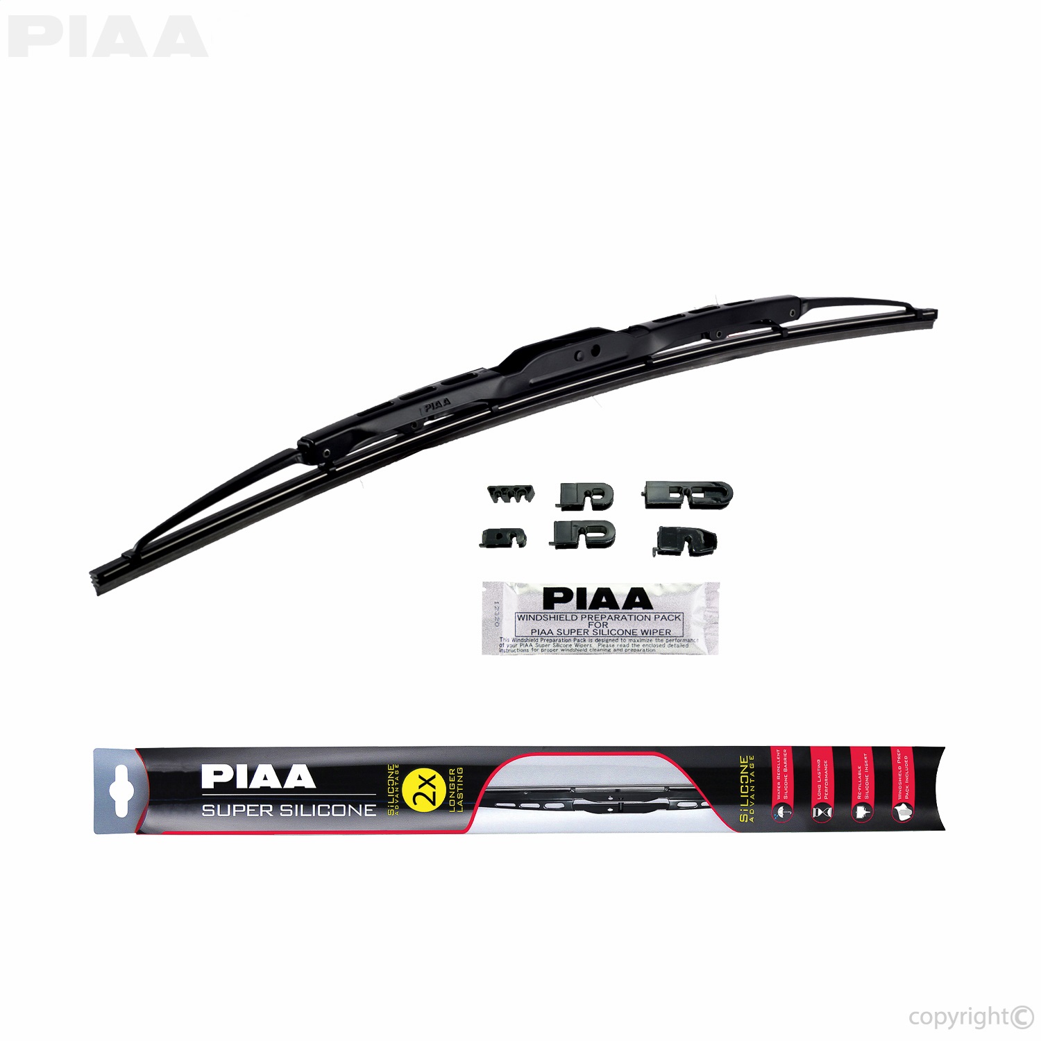 PIAA 95035 Super Silicone Windshield Wiper Blade