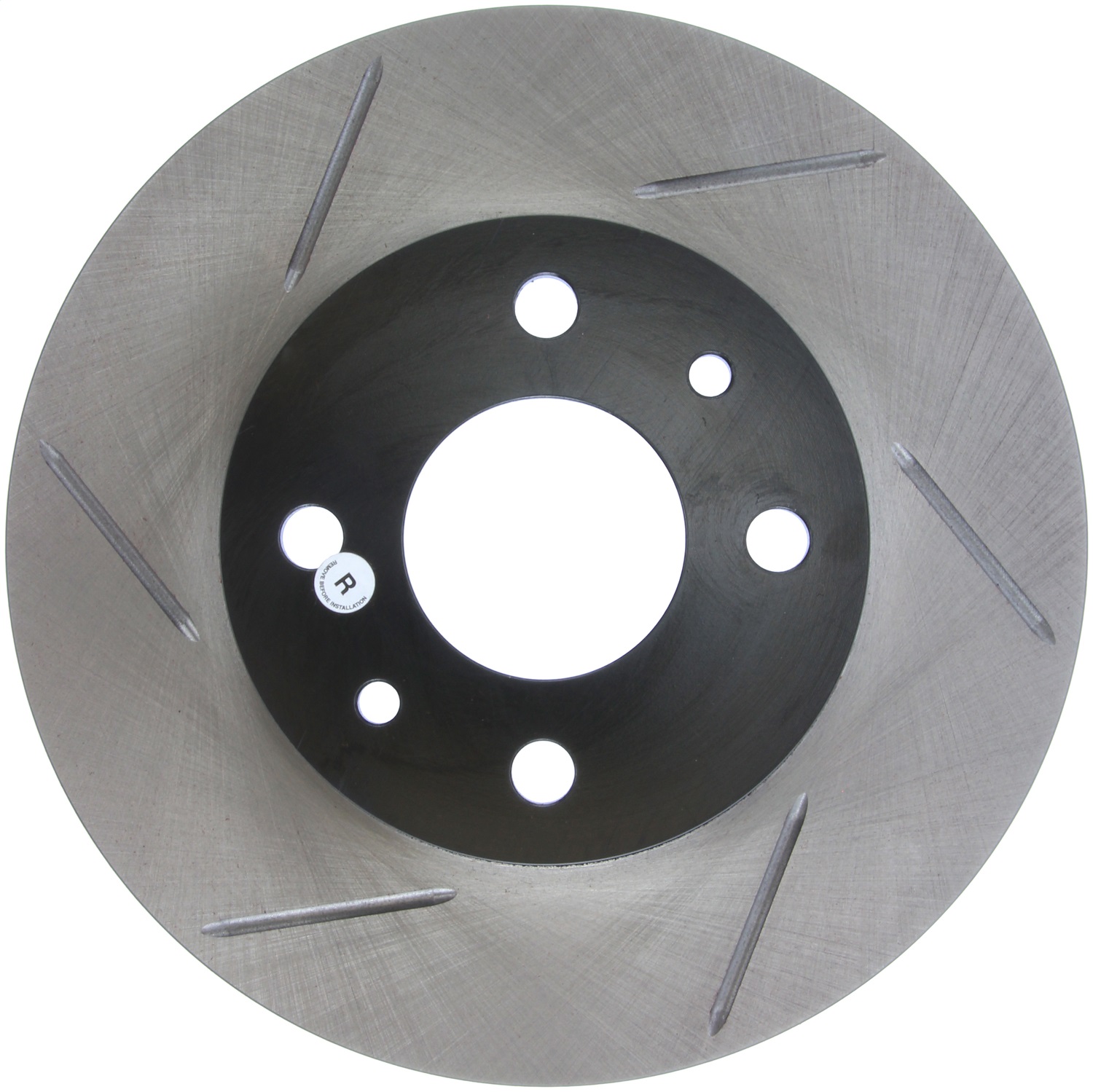 StopTech 126.04001SR Sport Slotted Disc Brake Rotor Fits 09-19 500
