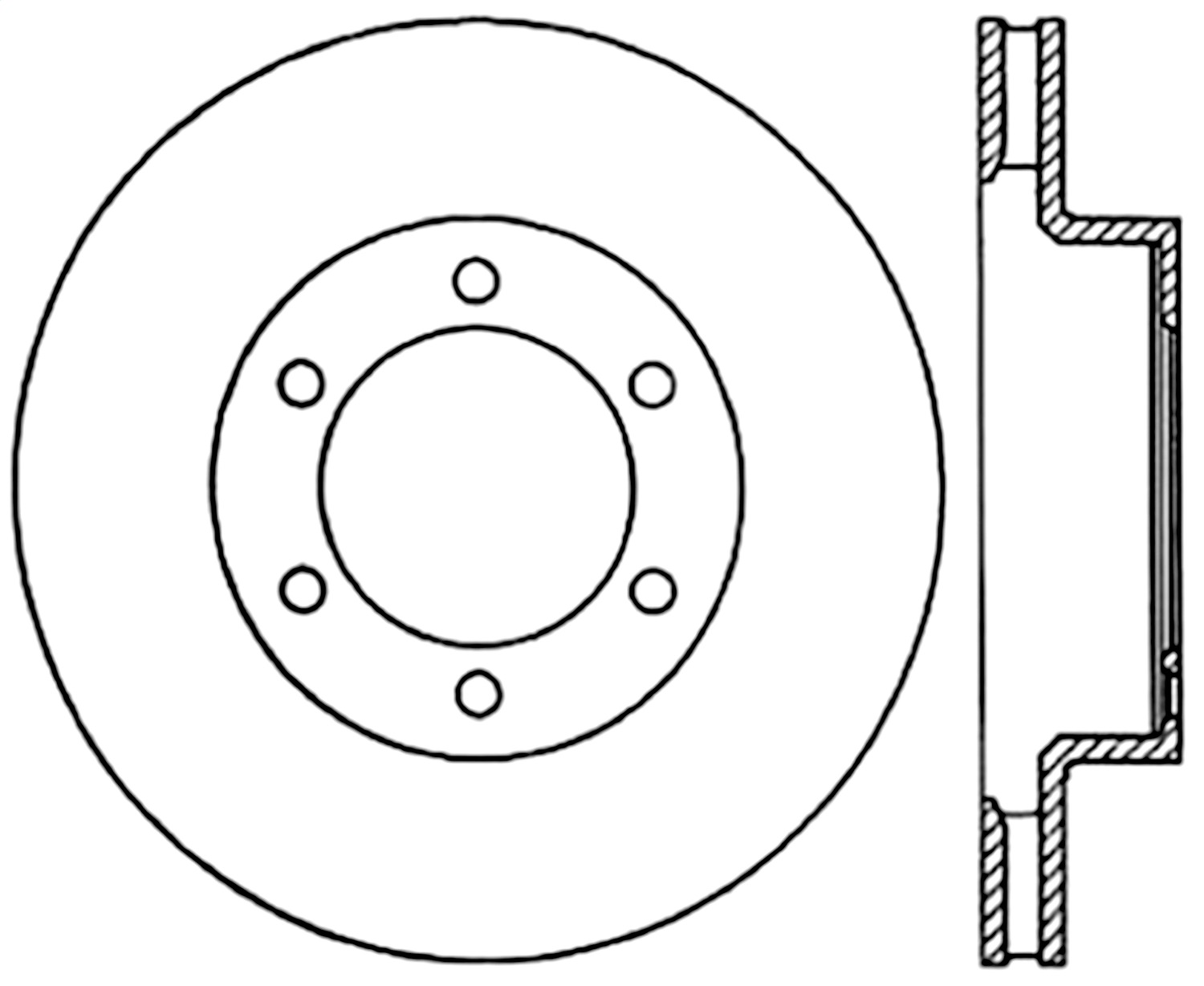 StopTech 126.44129CSR Sport Cryo-Treated Slotted Disc Brake Rotor