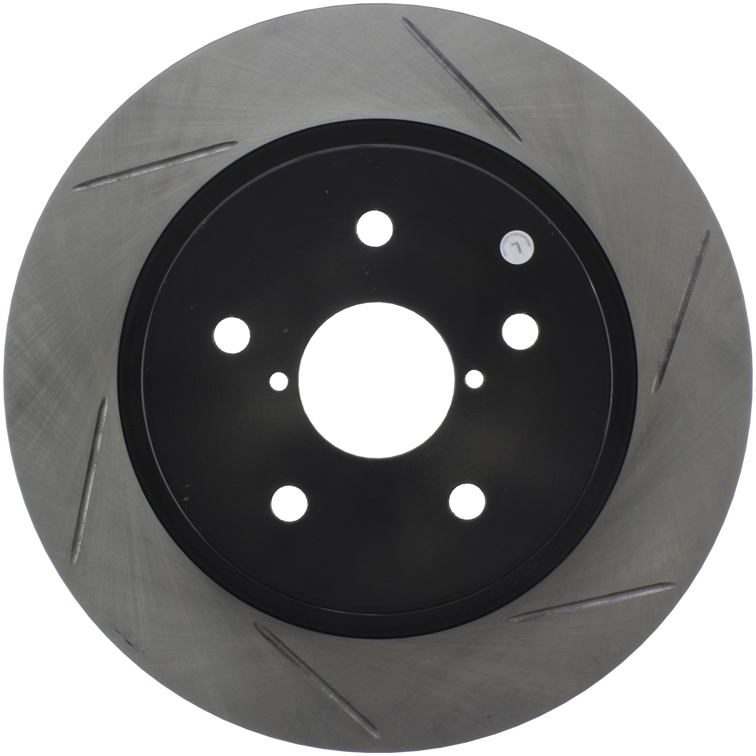 Stoptech Sport Slotted Brake Rotor; Rear Left - 126.47037SL