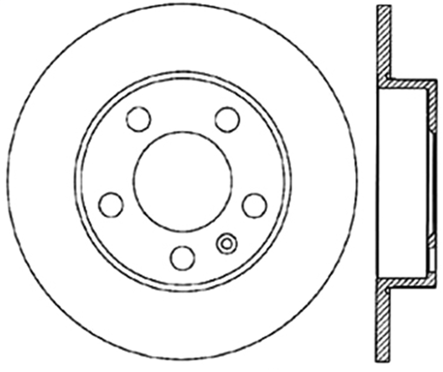 StopTech 127.33057CL Disc Brake Rotor