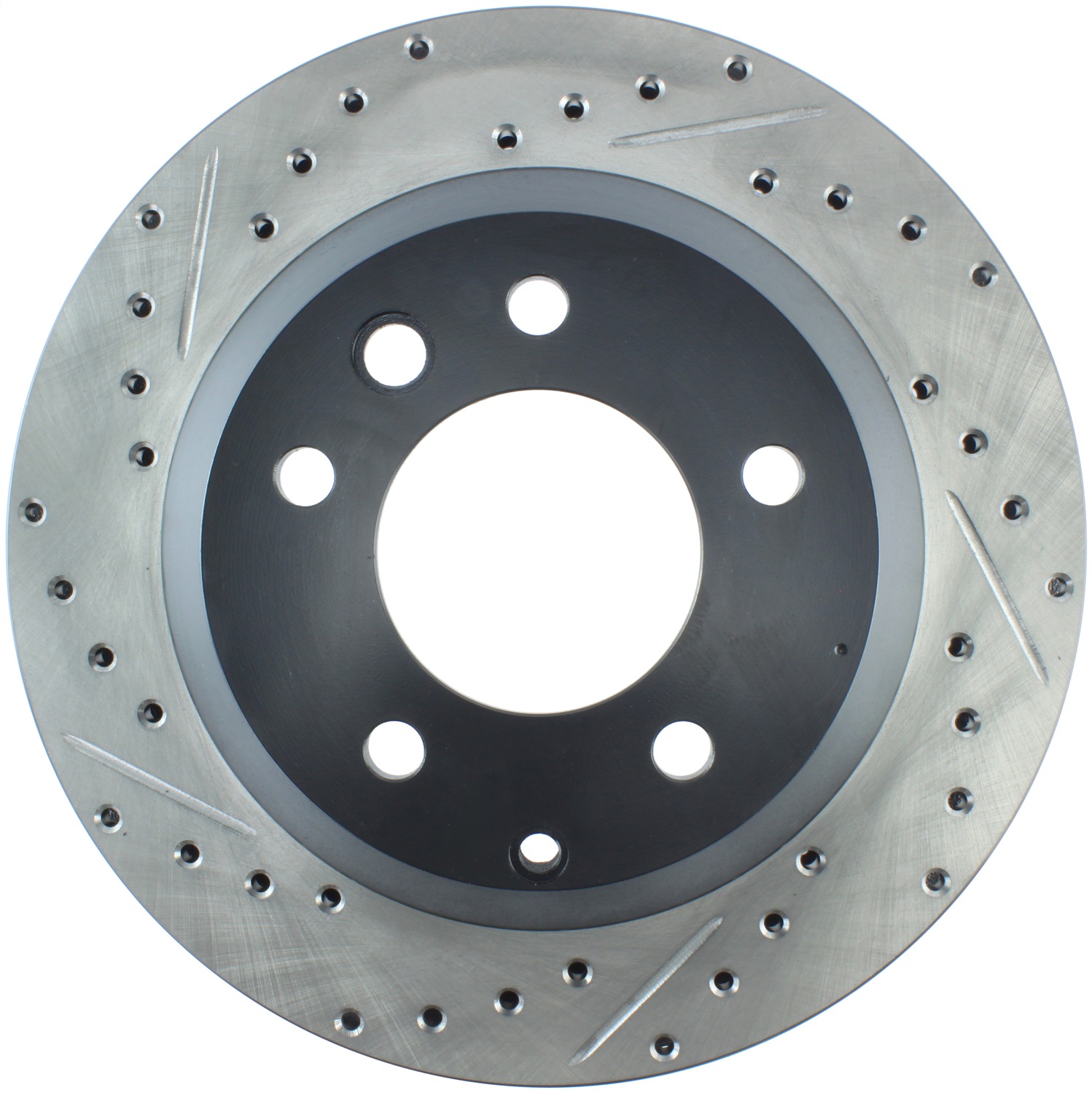 StopTech 127.33078R Sport Cross-Drilled And Slotted Disc Brake Rotor