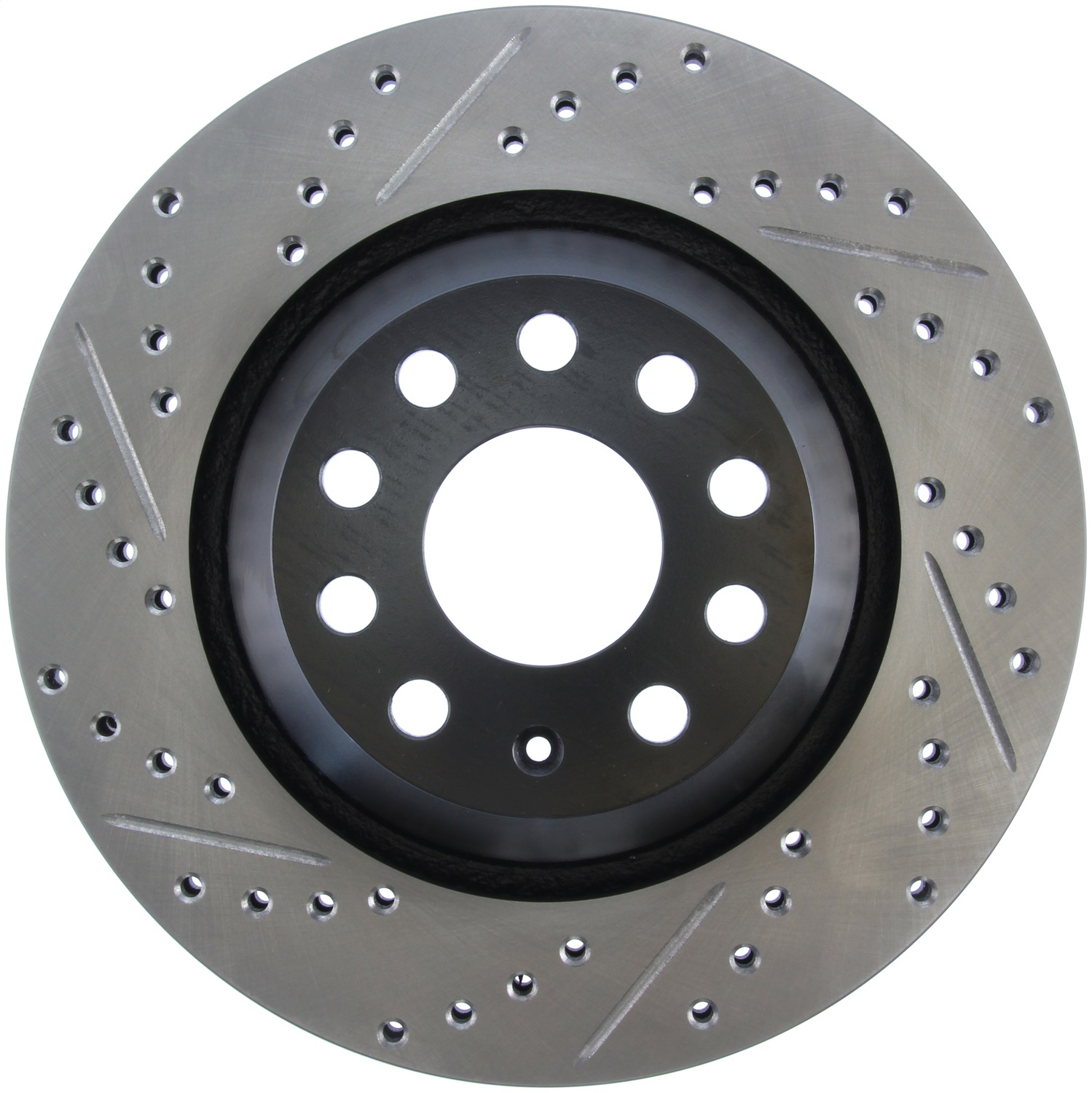StopTech 127.33113R Sport Cross-Drilled And Slotted Disc Brake Rotor