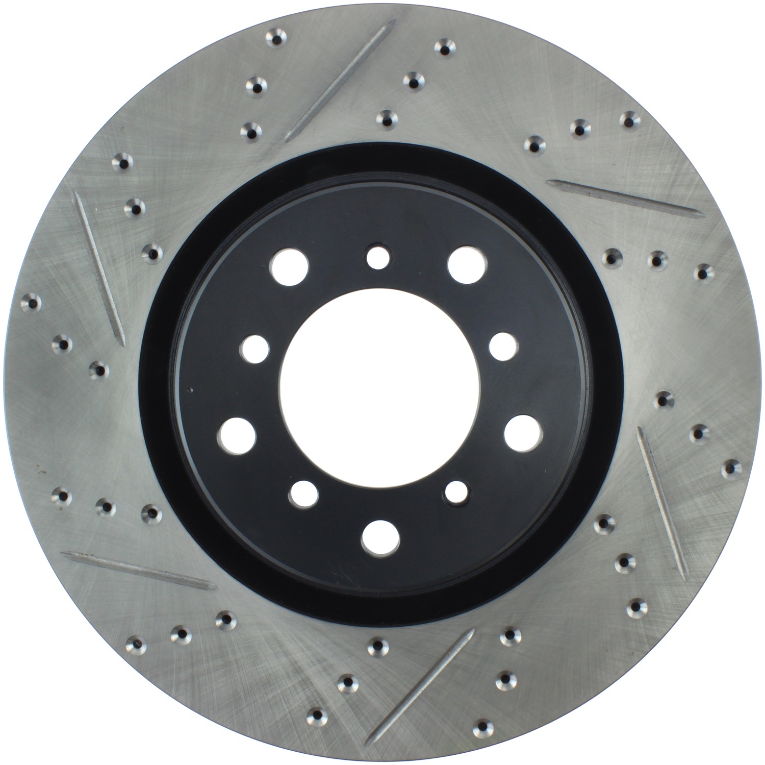 StopTech 127.34059R Sport Cross-Drilled And Slotted Disc Brake Rotor Fits M3