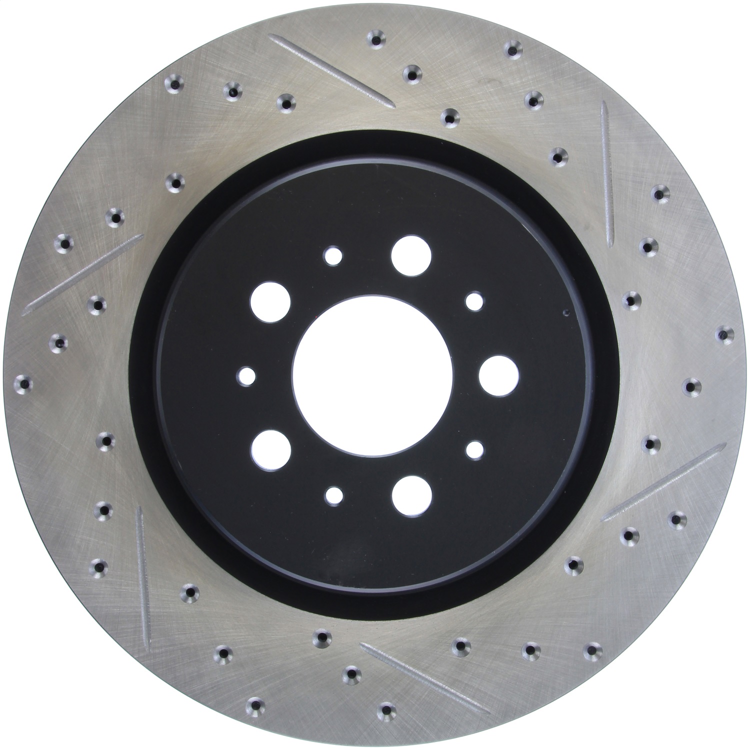 StopTech 127.39036L Sport Cross-Drilled And Slotted Disc Brake Rotor