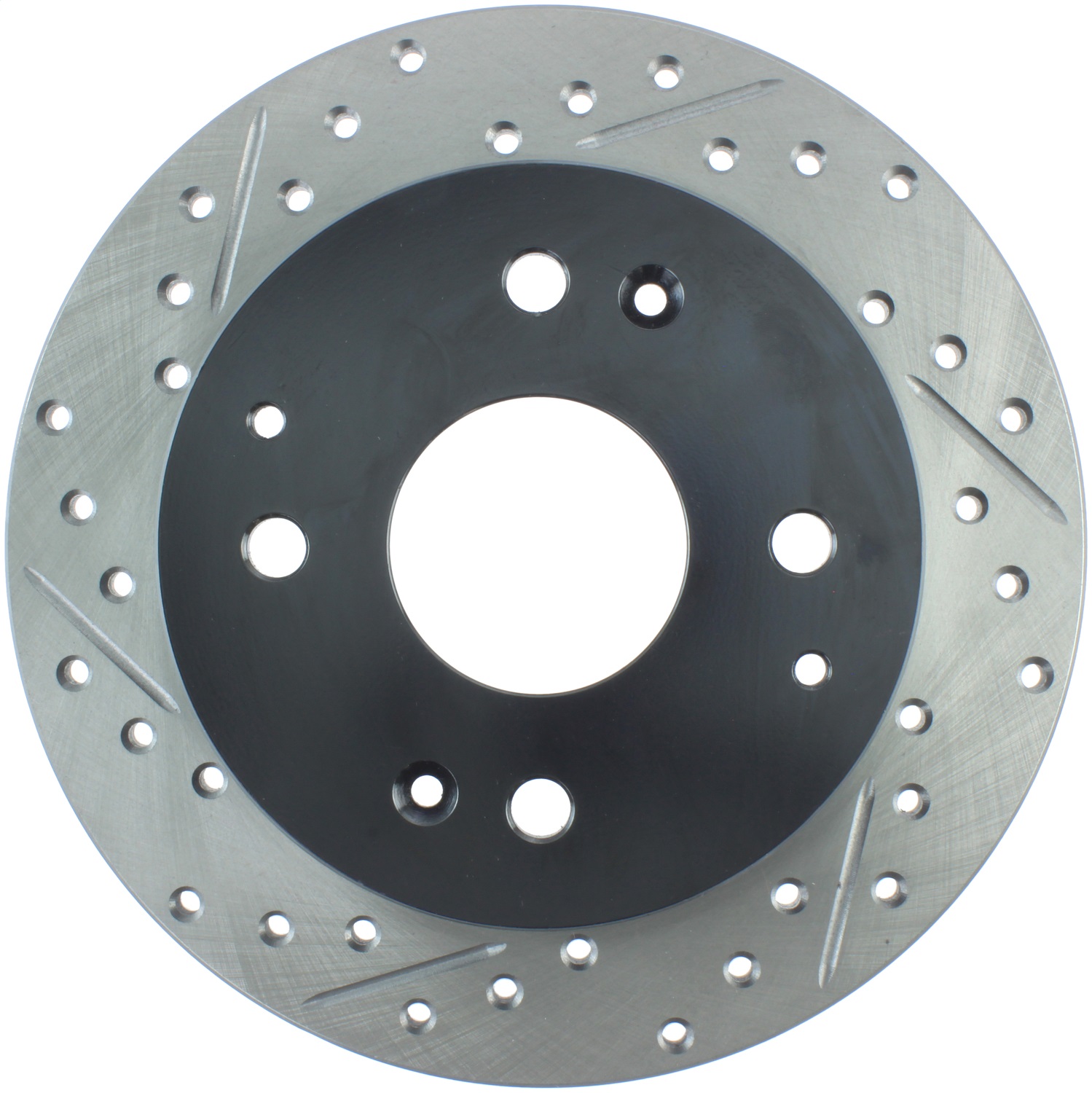 StopTech 127.40041R Sport Cross-Drilled And Slotted Disc Brake Rotor
