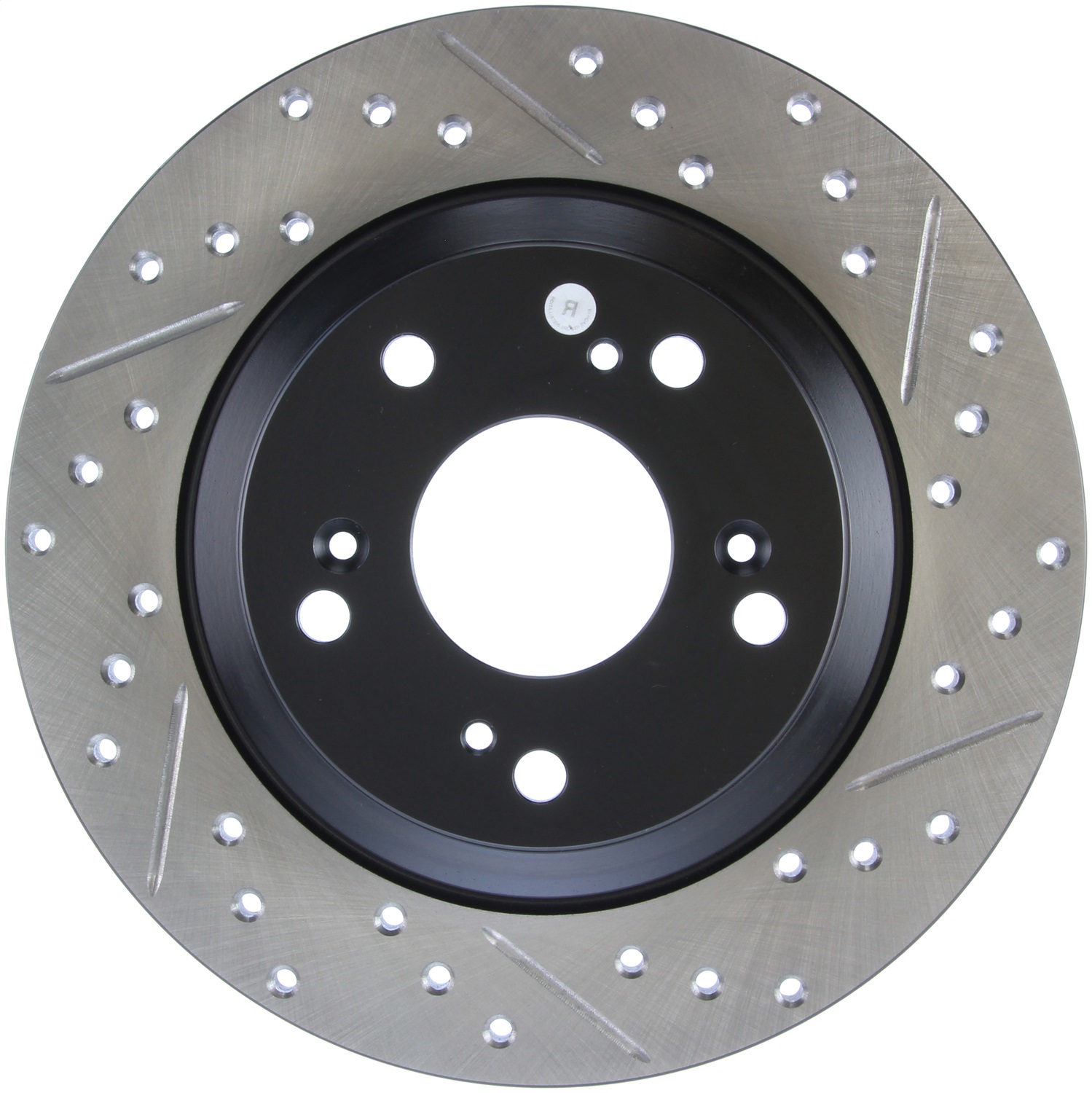StopTech 127.40050L Sport Cross-Drilled And Slotted Disc Brake Rotor Fits S2000