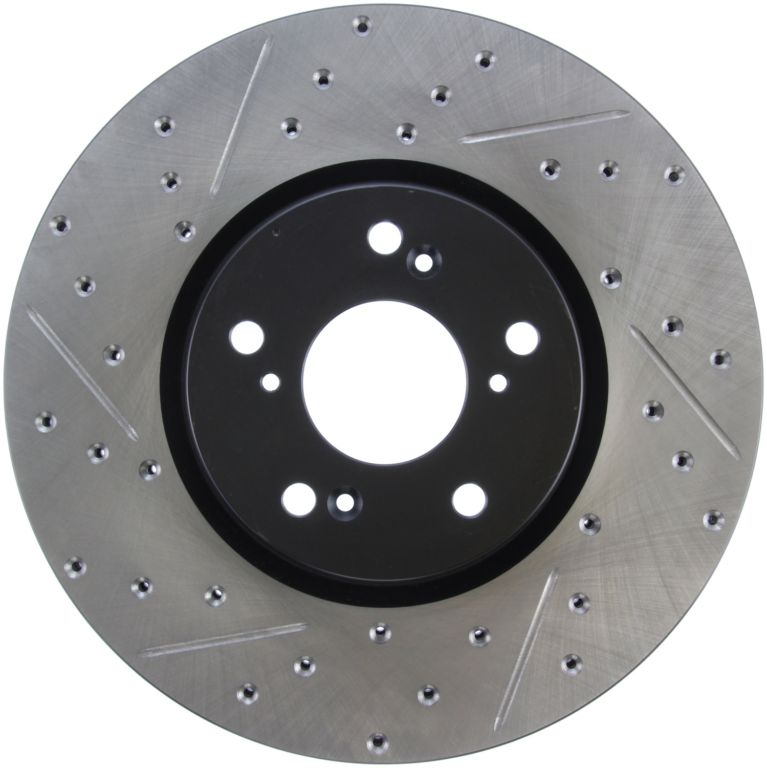 StopTech 127.40062R Sport Cross-Drilled And Slotted Disc Brake Rotor Fits TL