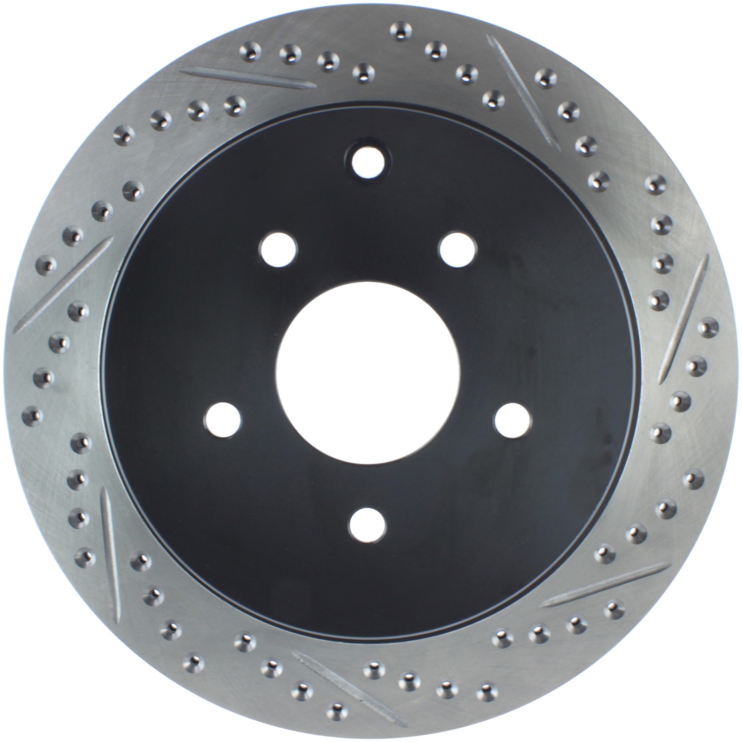 StopTech 127.42078L Sport Cross-Drilled And Slotted Disc Brake Rotor
