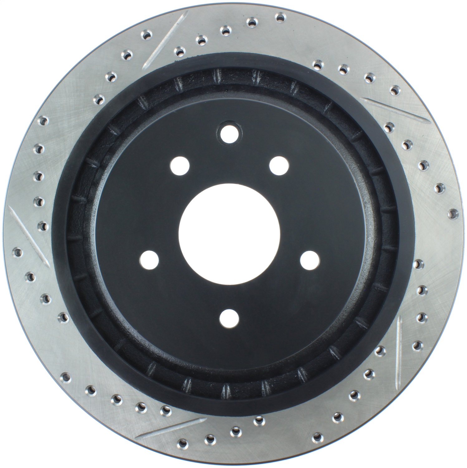 StopTech 127.42101R Sport Cross-Drilled And Slotted Disc Brake Rotor