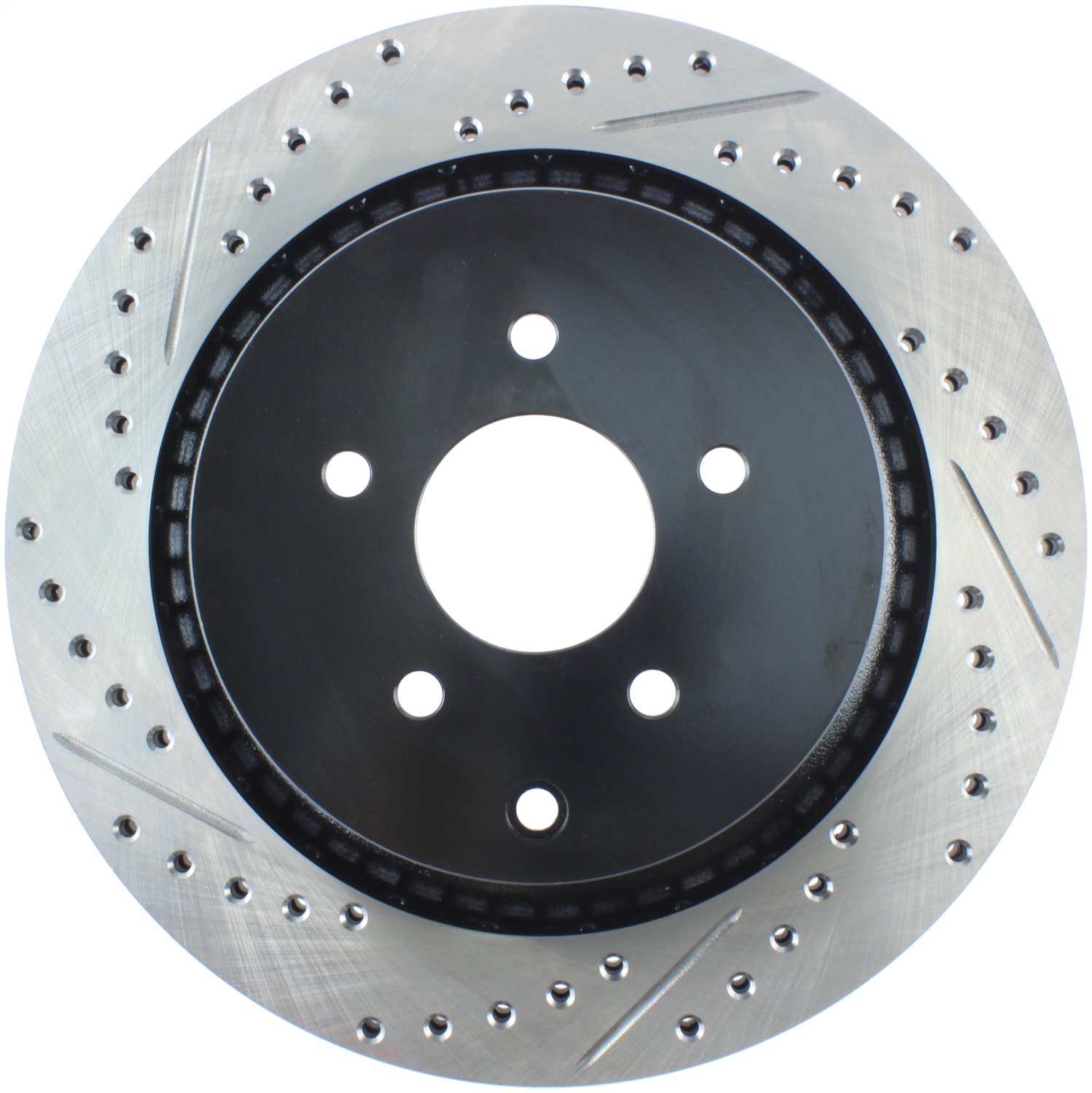 StopTech 127.42105R Sport Cross-Drilled And Slotted Disc Brake Rotor