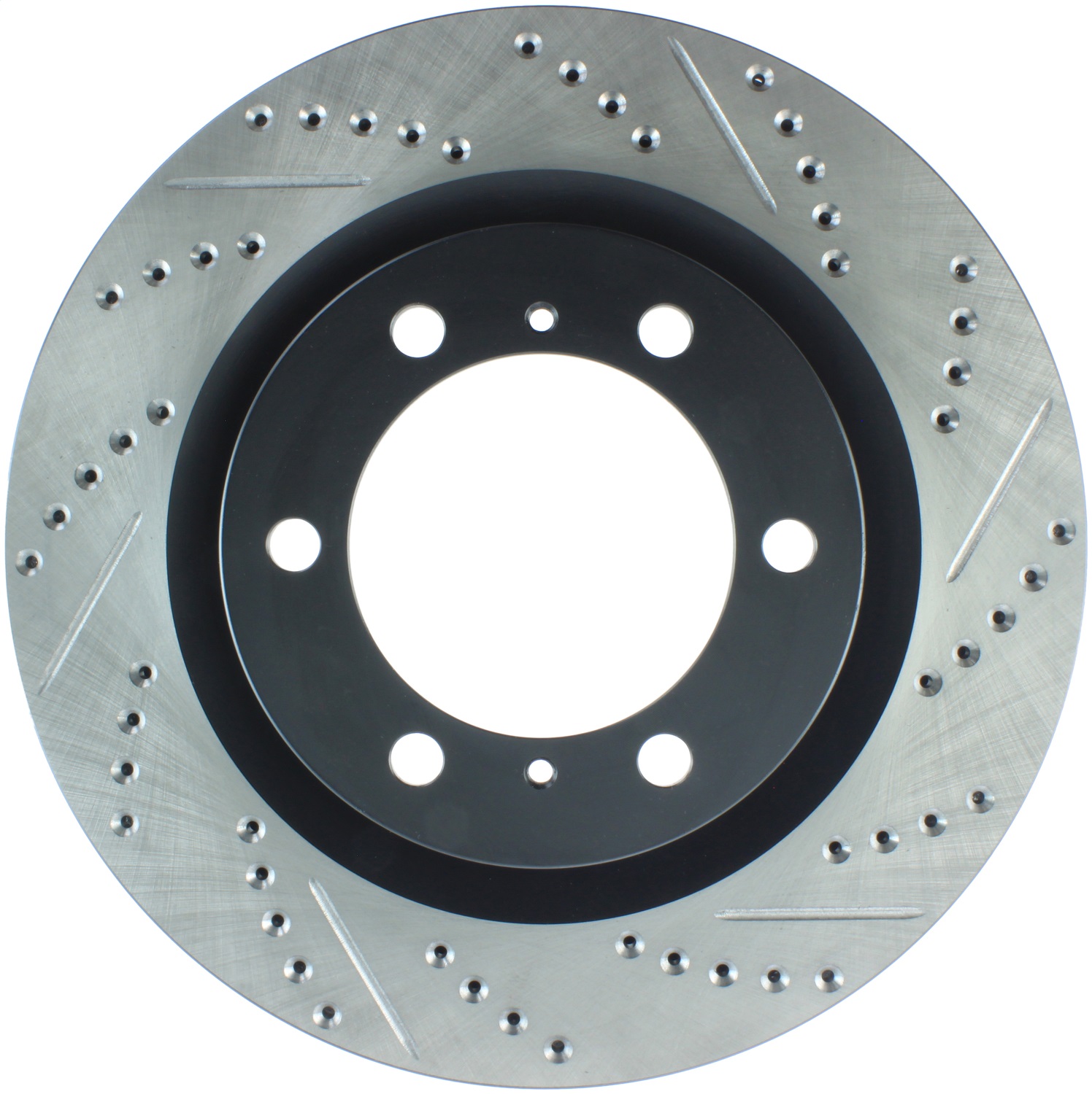 StopTech 127.44174L Sport Cross-Drilled And Slotted Disc Brake Rotor