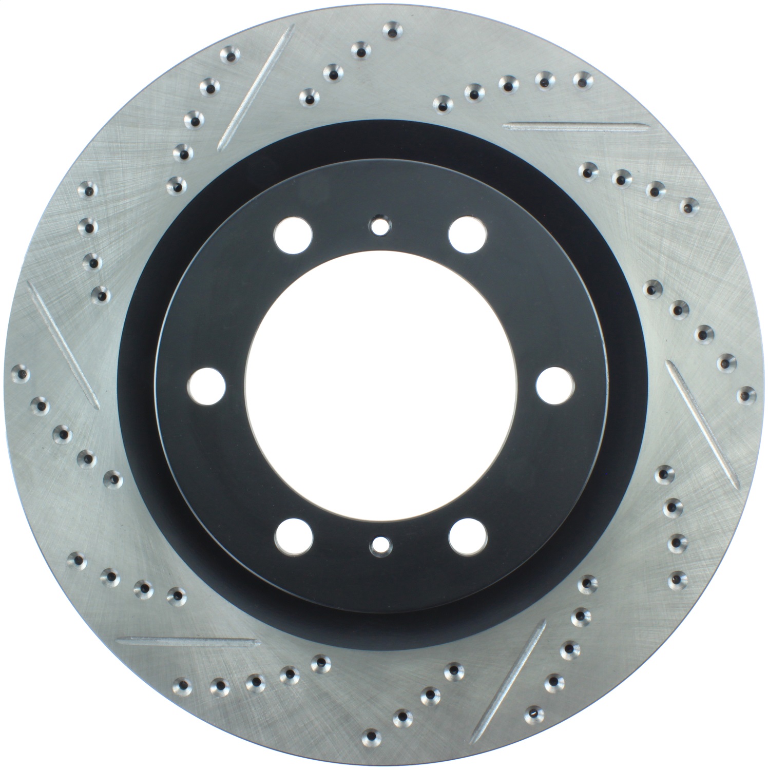 StopTech 127.44174R Sport Cross-Drilled And Slotted Disc Brake Rotor
