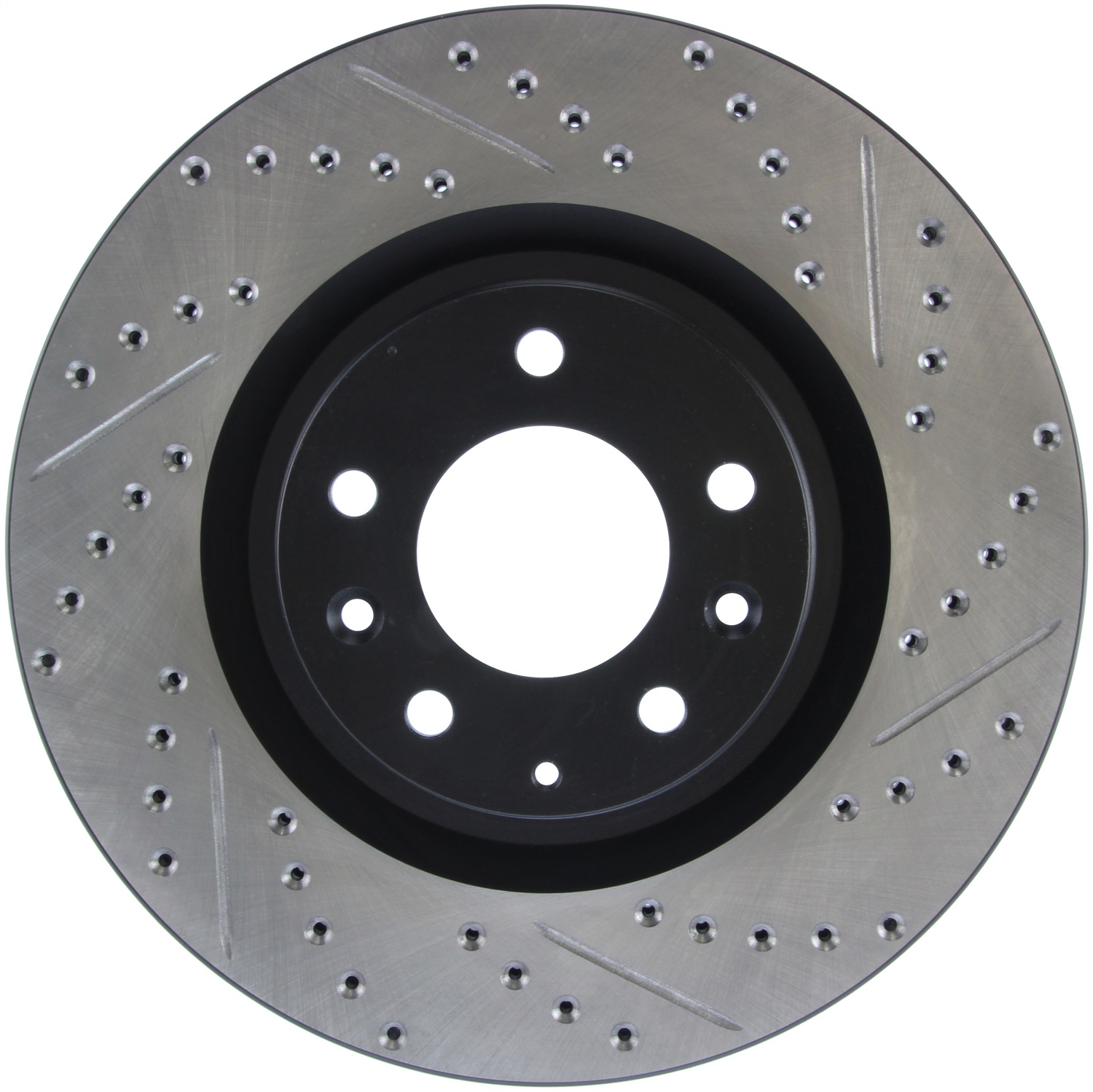 StopTech 127.45071L Sport Cross-Drilled And Slotted Disc Brake Rotor Fits RX-8