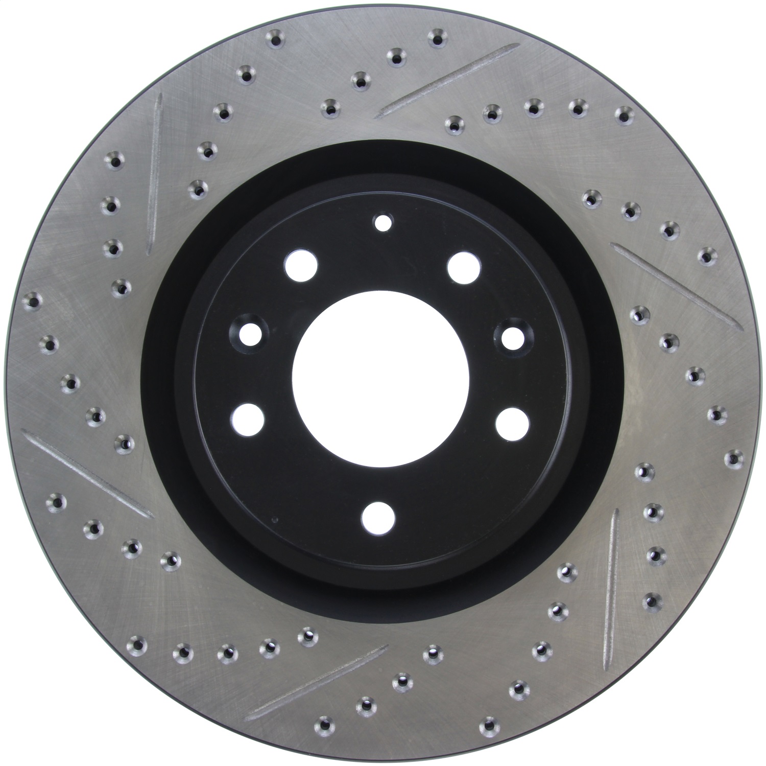 StopTech 127.45071R Sport Cross-Drilled And Slotted Disc Brake Rotor Fits RX-8