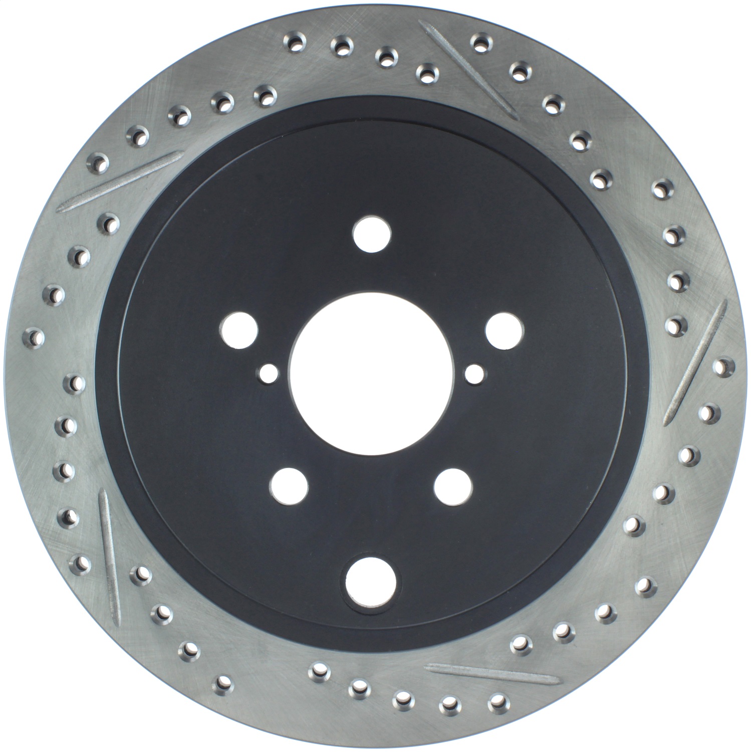 StopTech 127.47031L Sport Cross-Drilled And Slotted Disc Brake Rotor