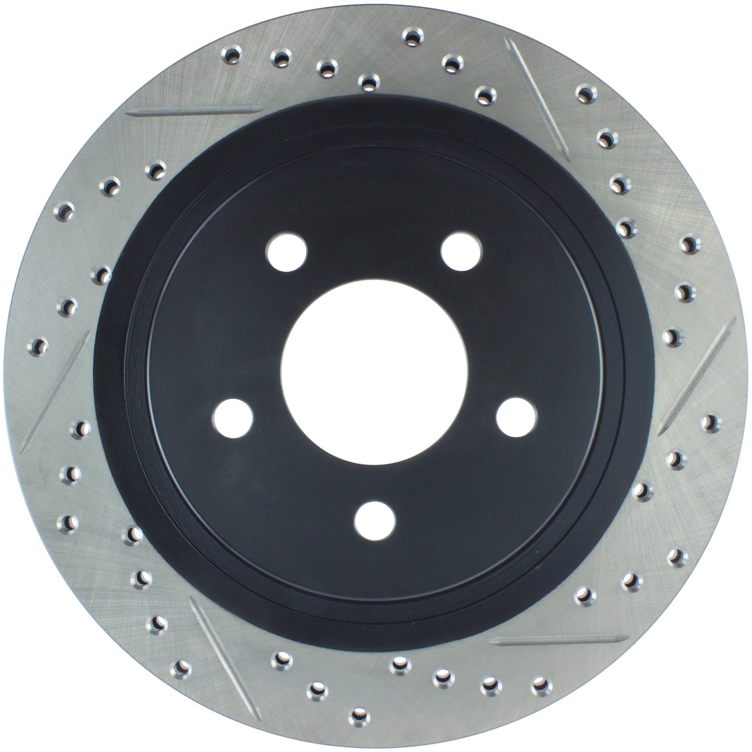 StopTech 127.61087L Sport Cross-Drilled And Slotted Disc Brake Rotor