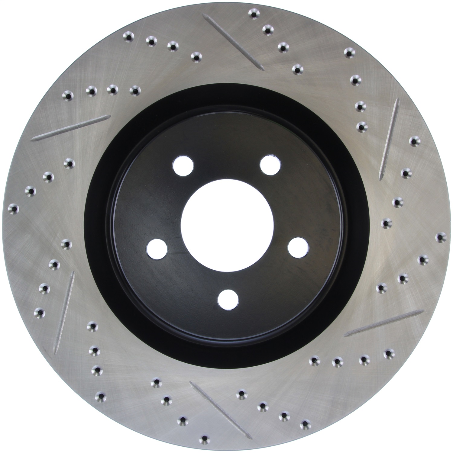 StopTech 127.61089L Sport Cross-Drilled And Slotted Disc Brake Rotor