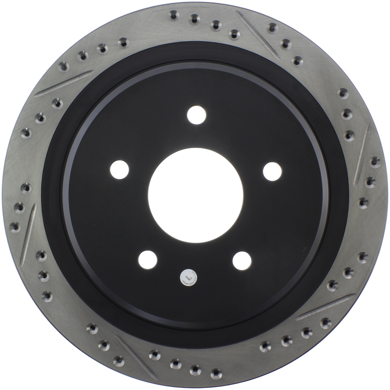 StopTech 127.62061L Sport Cross-Drilled And Slotted Disc Brake Rotor
