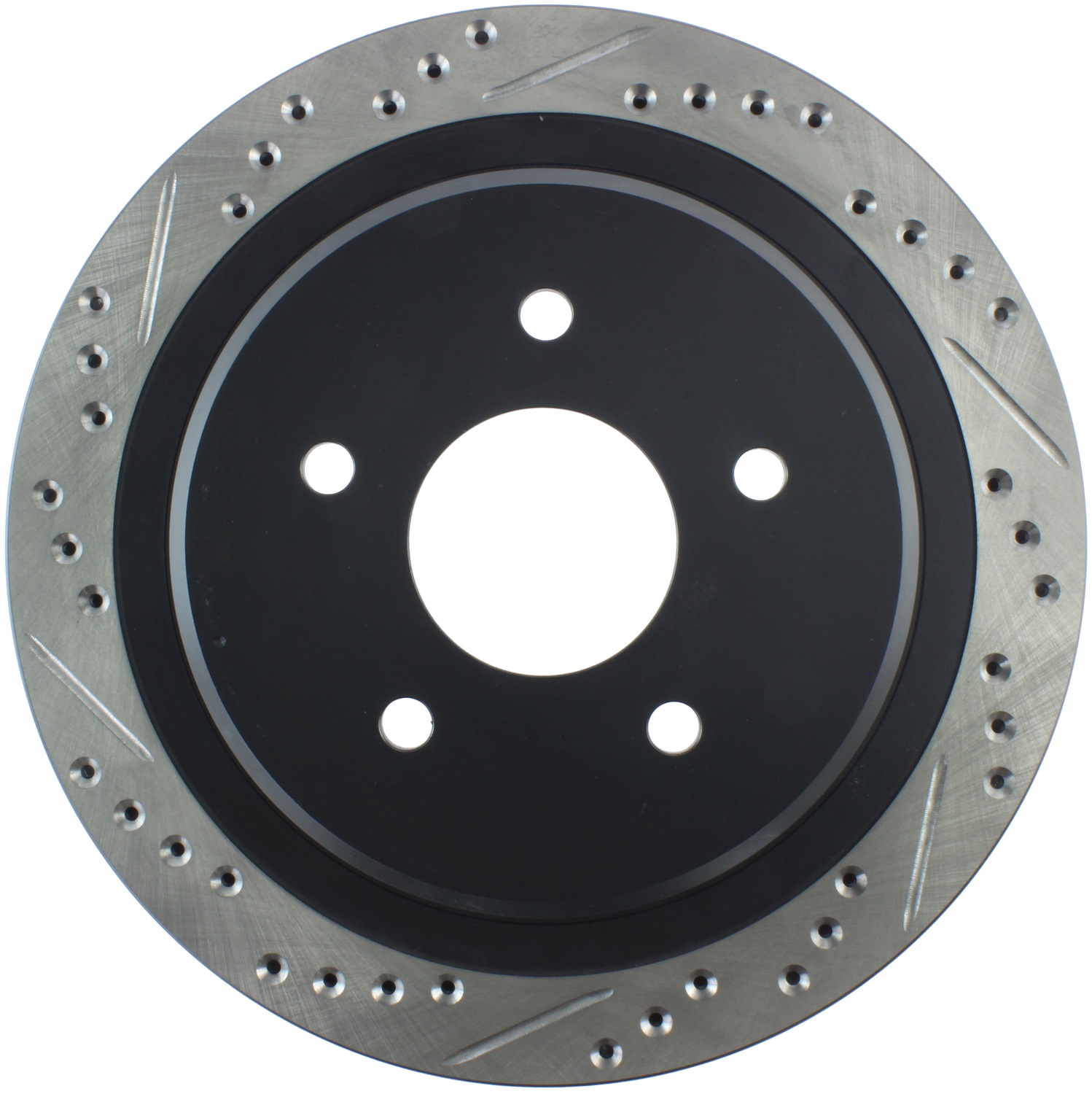 StopTech 127.62062R Sport Cross-Drilled And Slotted Disc Brake Rotor