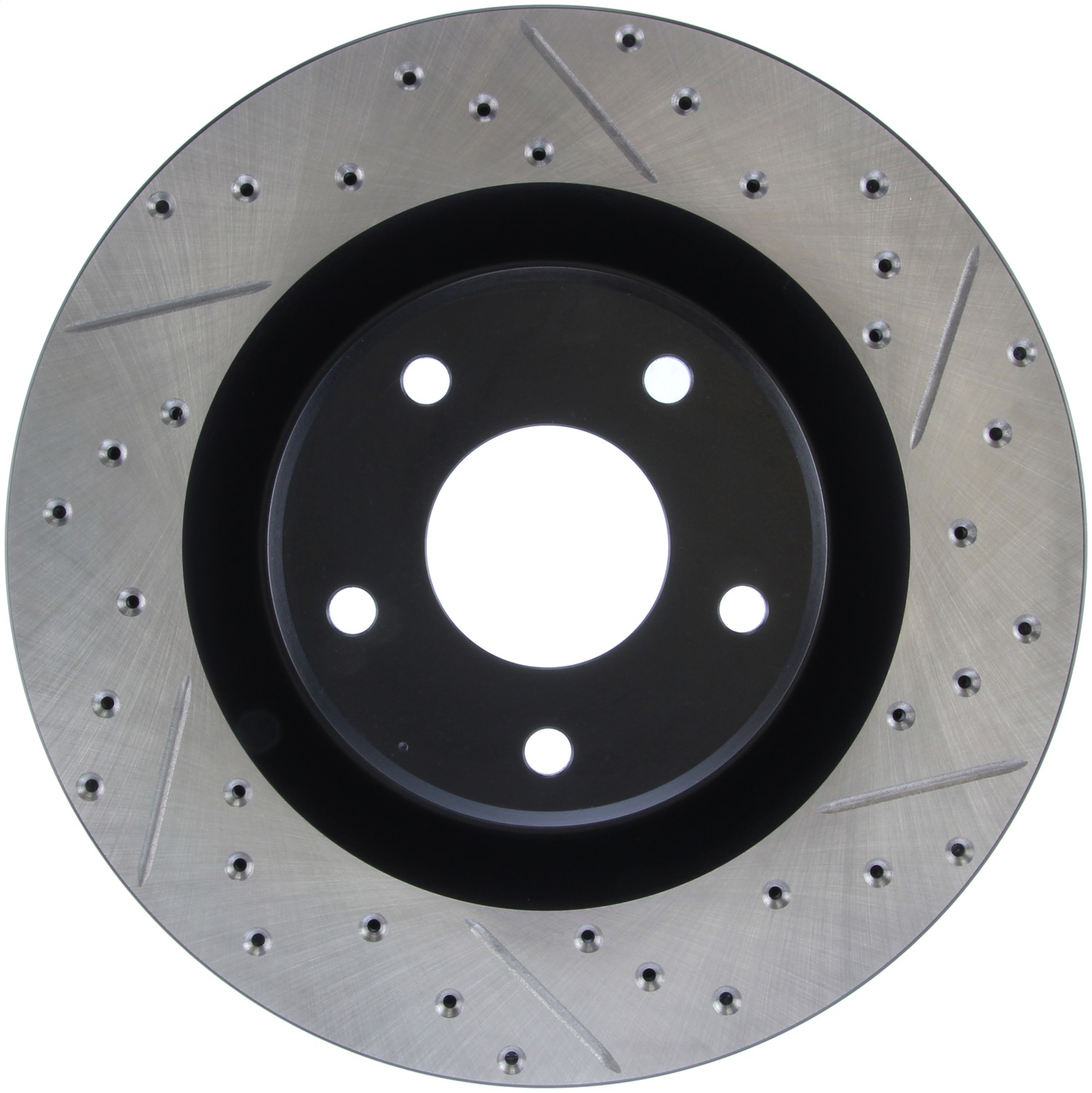 StopTech 127.62085L Sport Cross-Drilled And Slotted Disc Brake Rotor