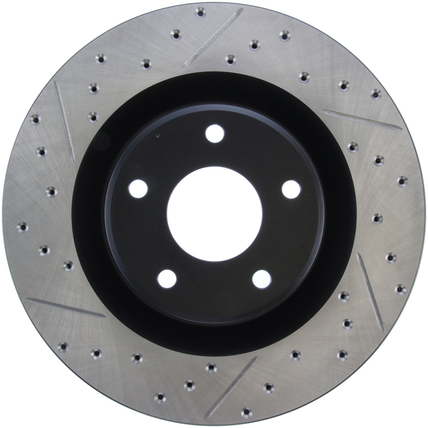StopTech 127.62085R Sport Cross-Drilled And Slotted Disc Brake Rotor