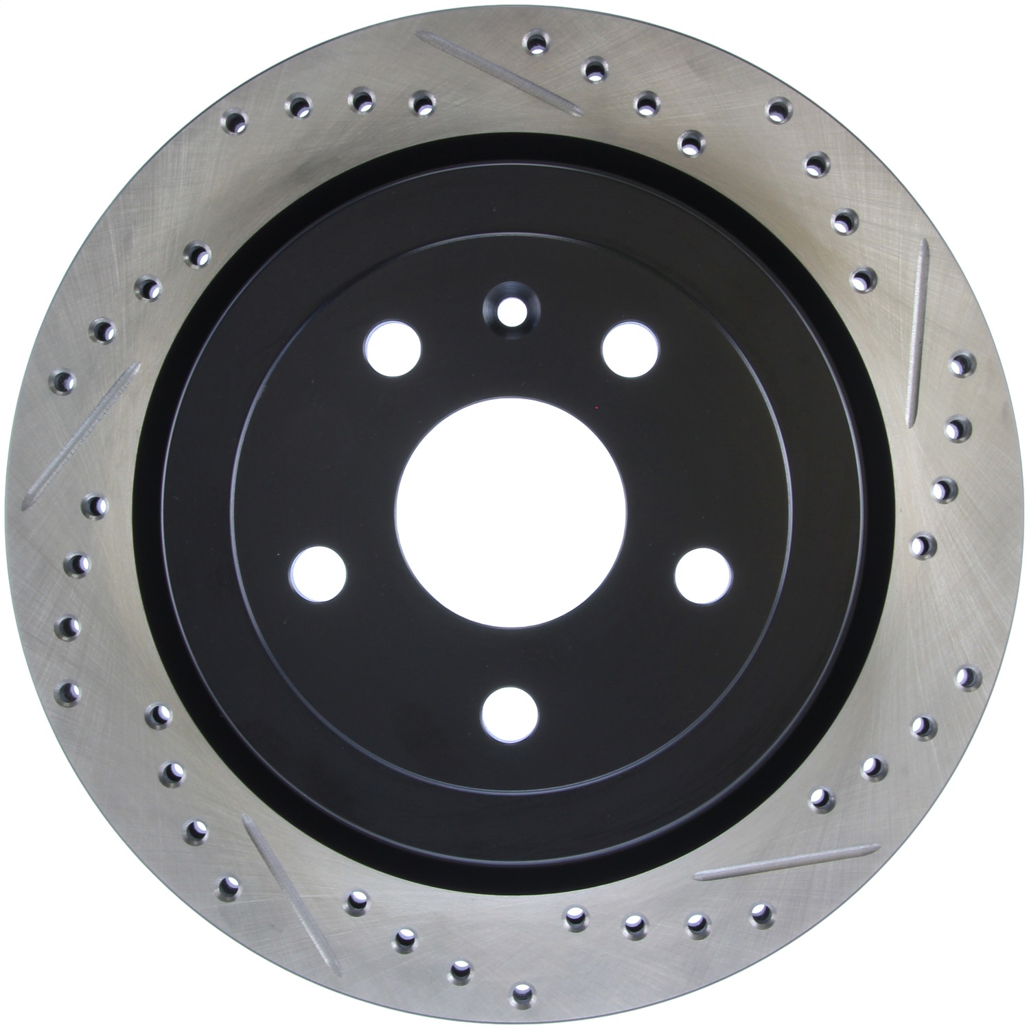 StopTech 127.62105L Sport Cross-Drilled And Slotted Disc Brake Rotor