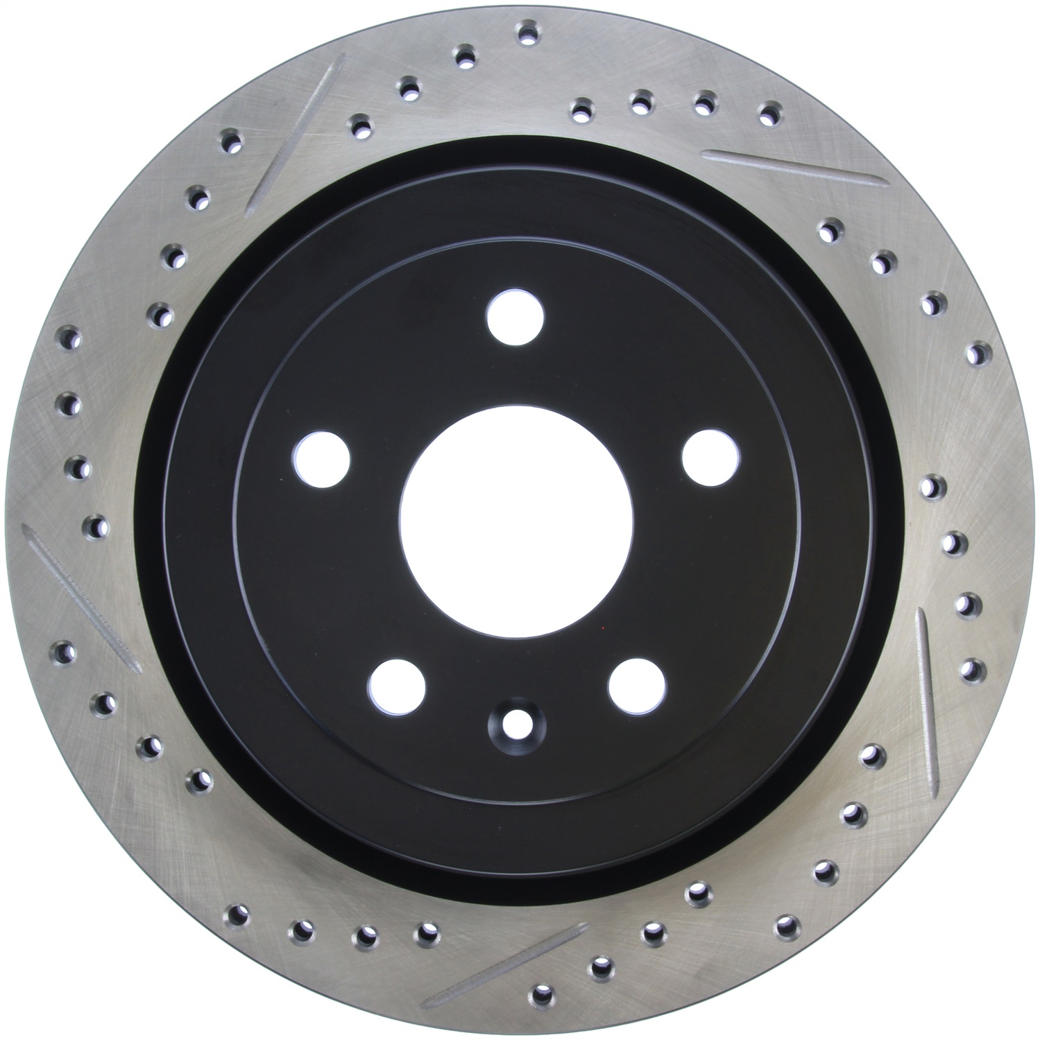 StopTech 127.62105R Sport Cross-Drilled And Slotted Disc Brake Rotor