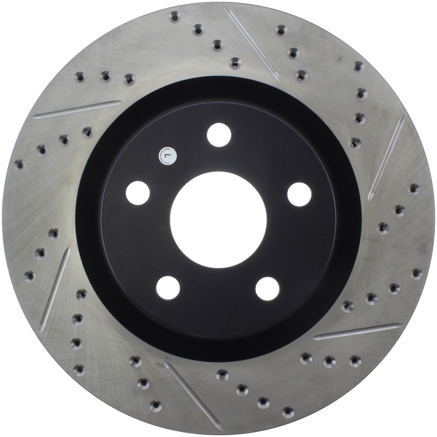 StopTech 127.62114L Sport Cross-Drilled And Slotted Disc Brake Rotor Fits G8