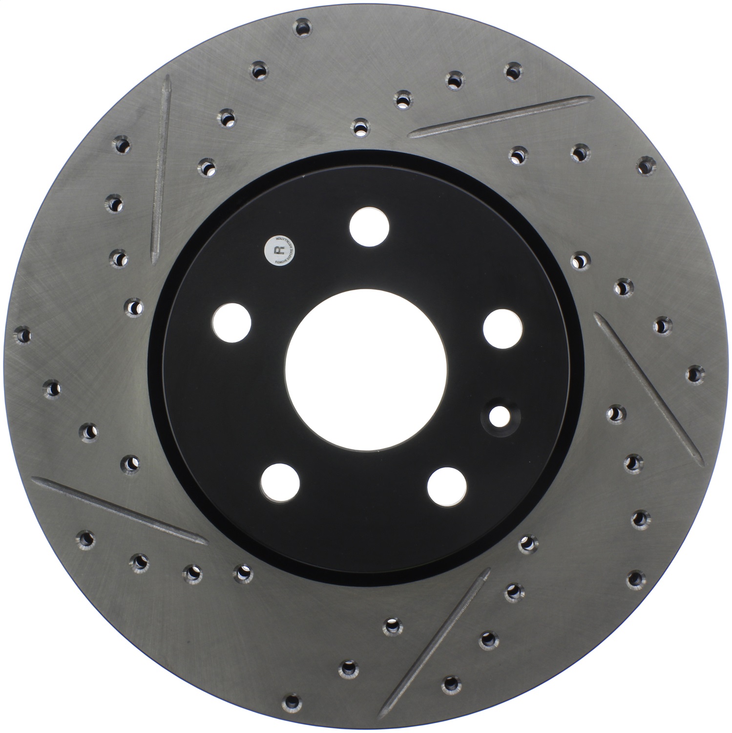 StopTech 127.62120R Sport Cross-Drilled And Slotted Disc Brake Rotor