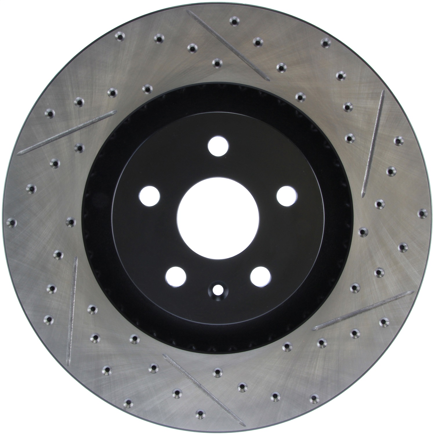 StopTech 127.62128L Sport Cross-Drilled And Slotted Disc Brake Rotor