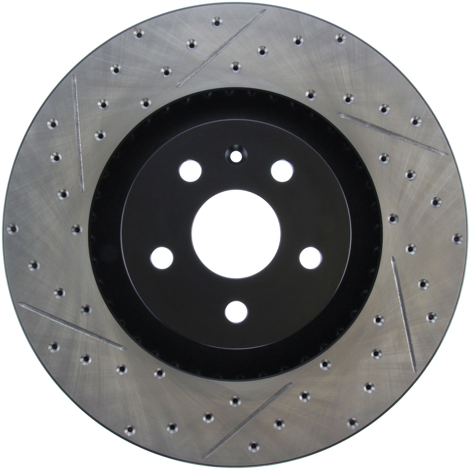 StopTech 127.62128R Sport Cross-Drilled And Slotted Disc Brake Rotor