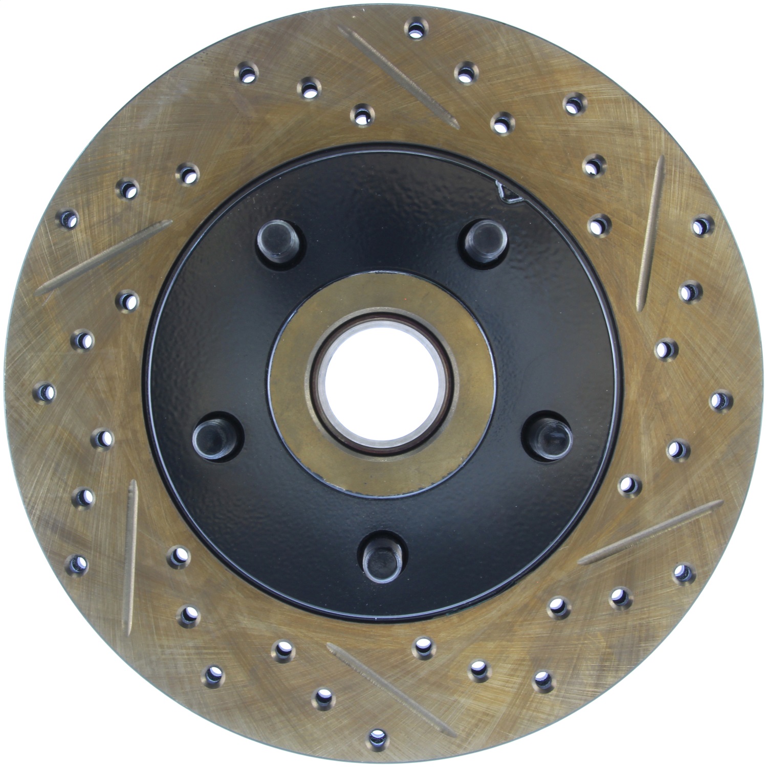 StopTech 127.63022L Sport Cross-Drilled And Slotted Disc Brake Rotor