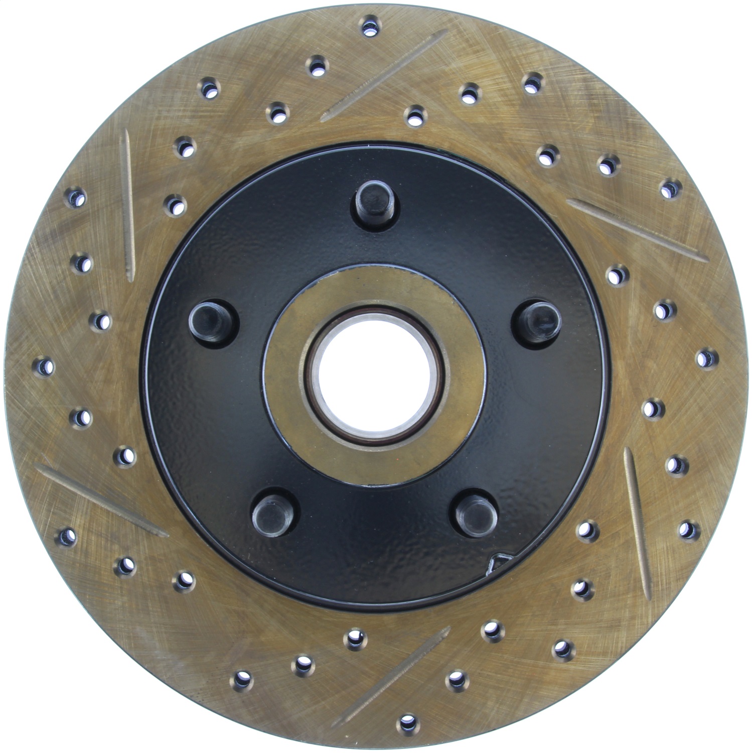 StopTech 127.63022R Sport Cross-Drilled And Slotted Disc Brake Rotor
