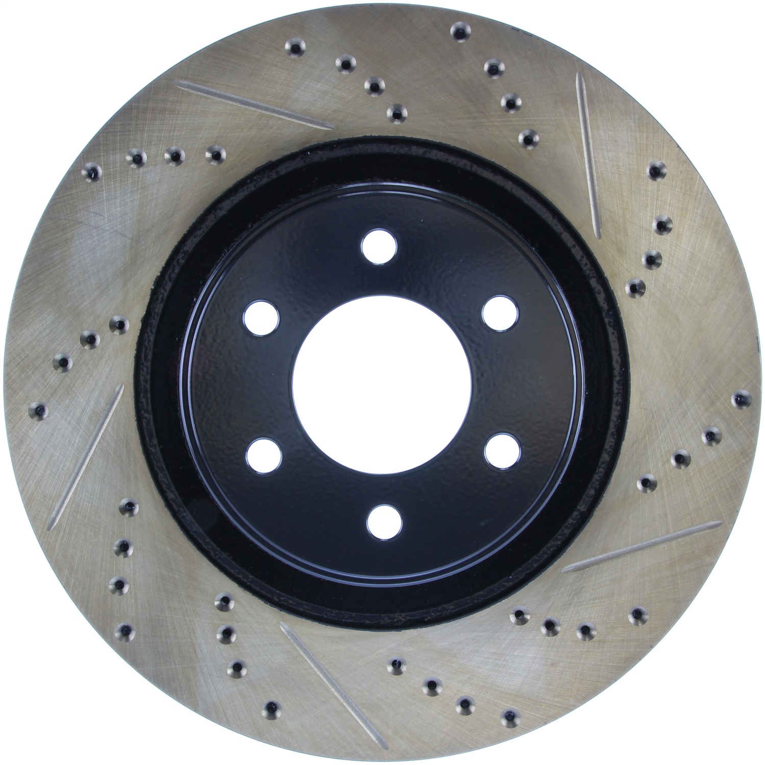 StopTech 127.63036L Sport Cross-Drilled And Slotted Disc Brake Rotor Fits Viper