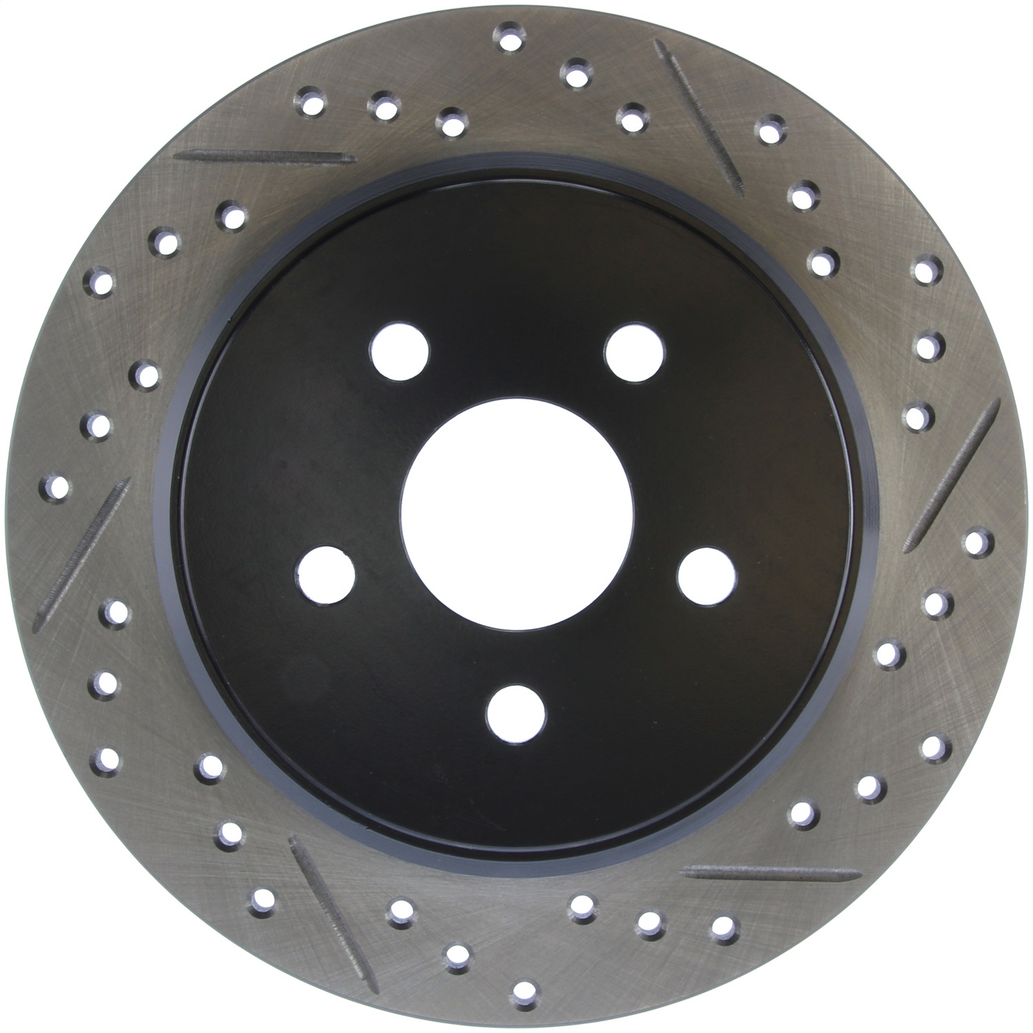 StopTech 127.63054L Sport Cross-Drilled And Slotted Disc Brake Rotor