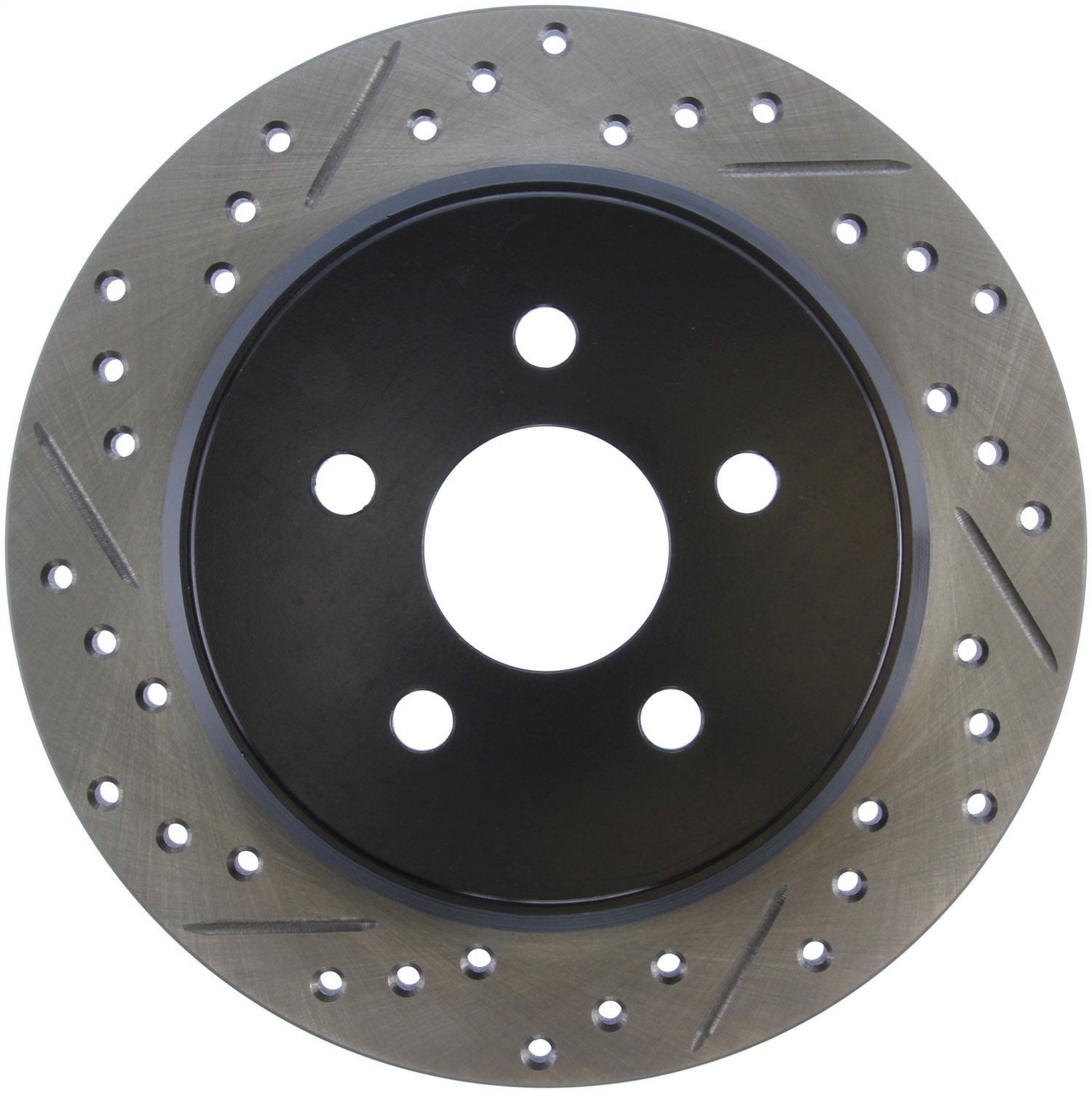 StopTech 127.63054R Sport Cross-Drilled And Slotted Disc Brake Rotor