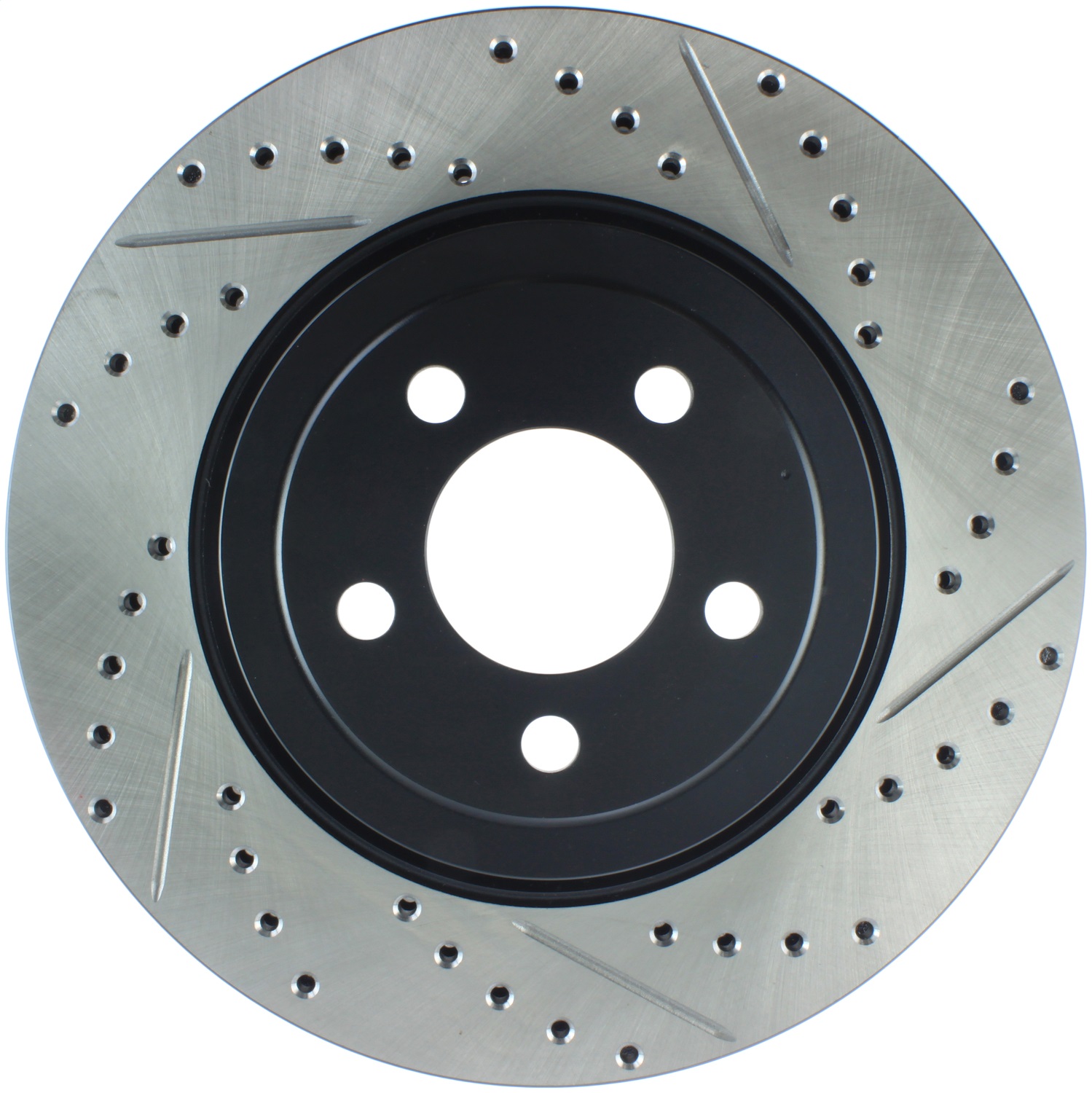 StopTech 127.63061L Sport Cross-Drilled And Slotted Disc Brake Rotor