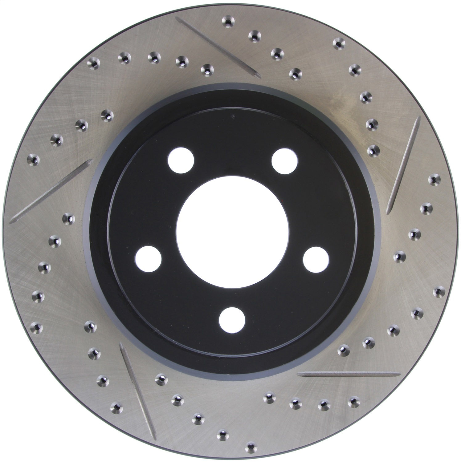 StopTech 127.63062L Sport Cross-Drilled And Slotted Disc Brake Rotor